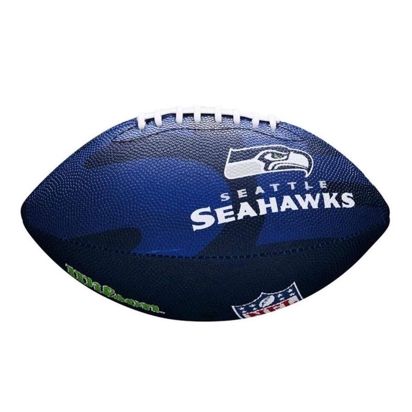 Bola de Futebol Americano Wilson Nfl Seatle Seahawks Team Logo Jr - Foto 2