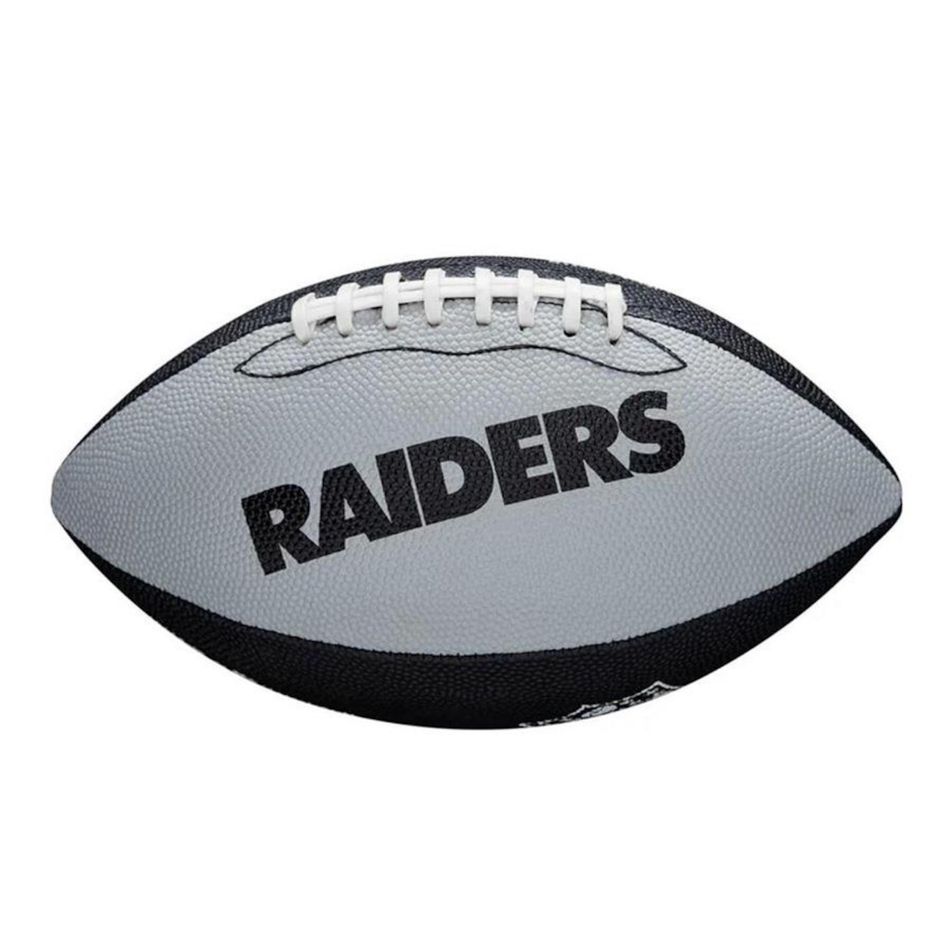 Bola de Futebol Americano Wilson Nfl Las Vegas Raiders Team Logo Jr - Foto 1