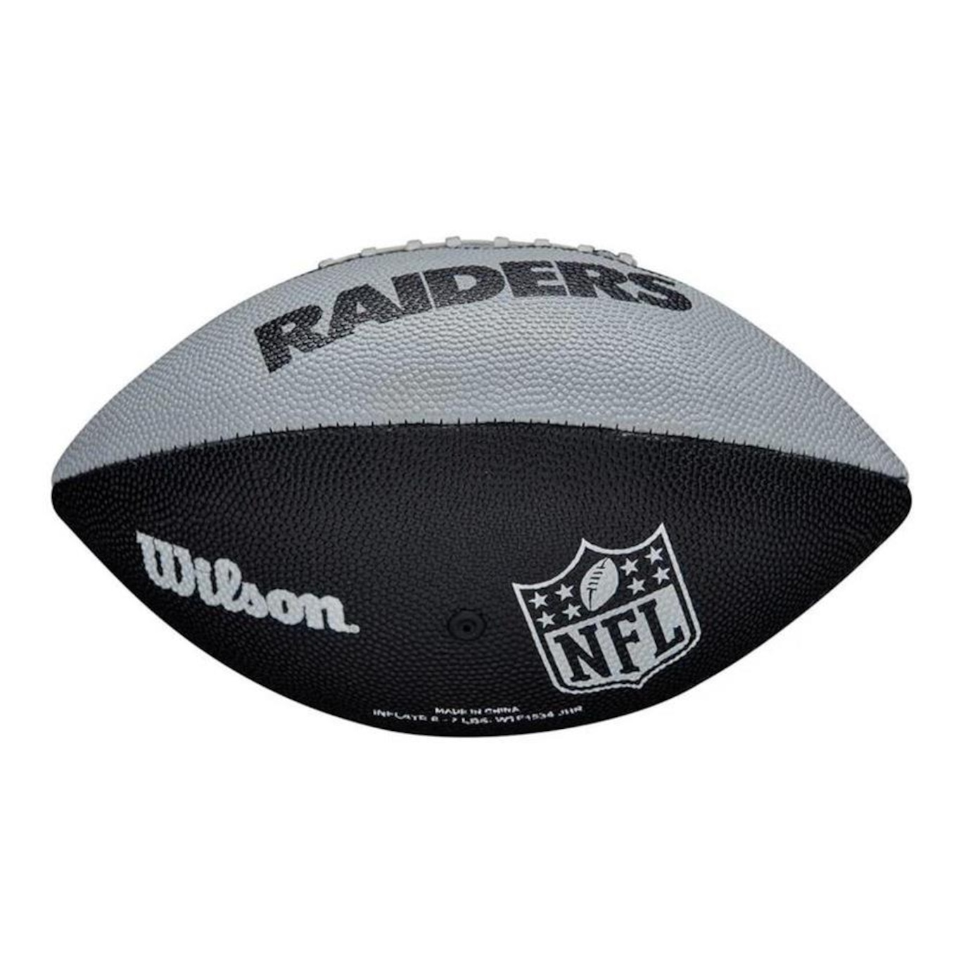 Bola de Futebol Americano Wilson Nfl Las Vegas Raiders Team Logo Jr - Foto 3