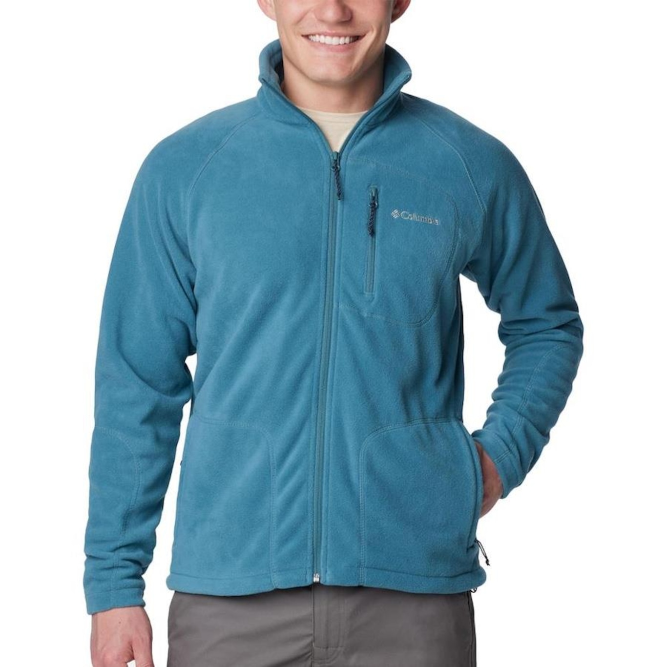 Jaqueta Columbia Fast Trek II Fleece - Masculina - Foto 1