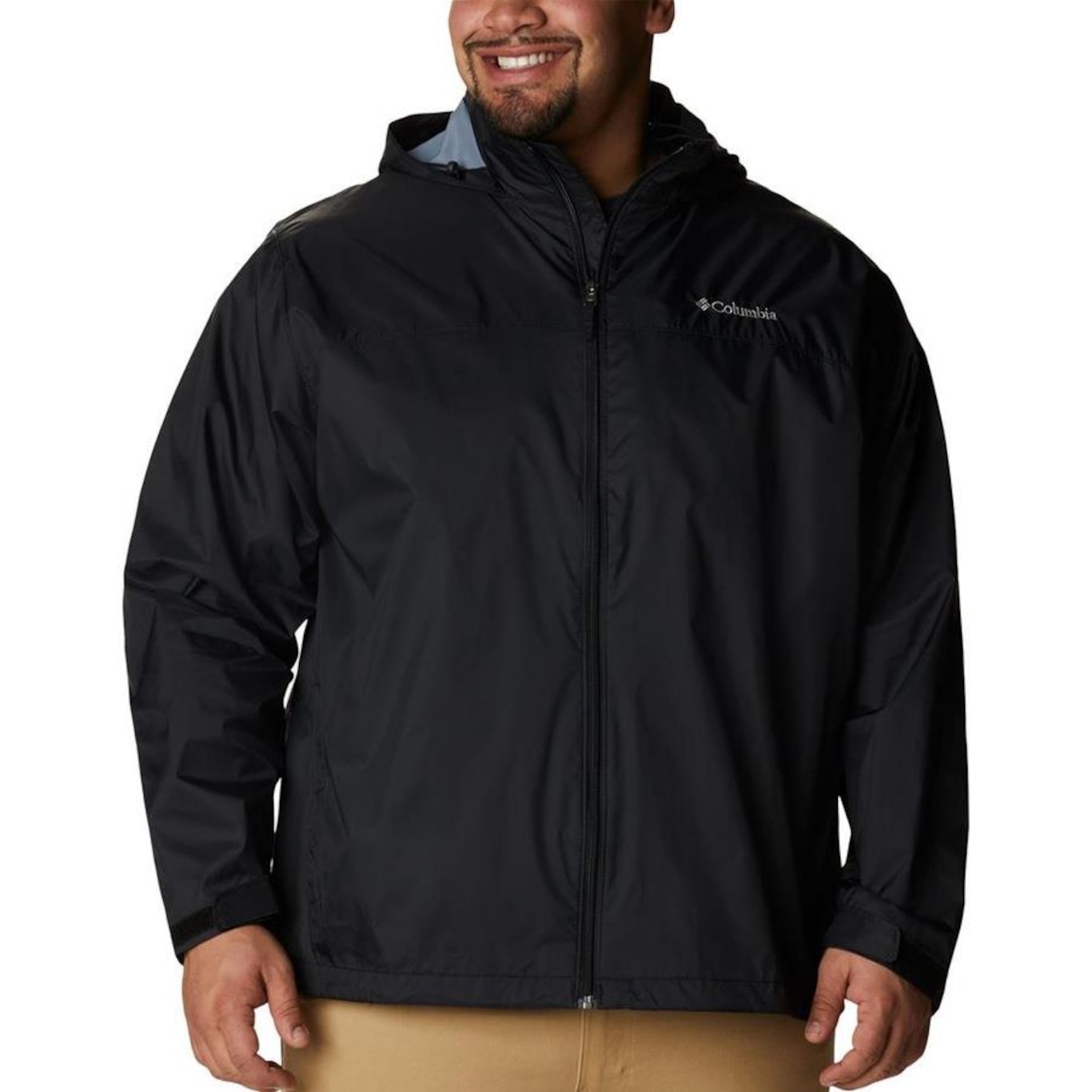 Jaqueta Columbia Glennaker Lake Rain Oversize - Masculina - Foto 1