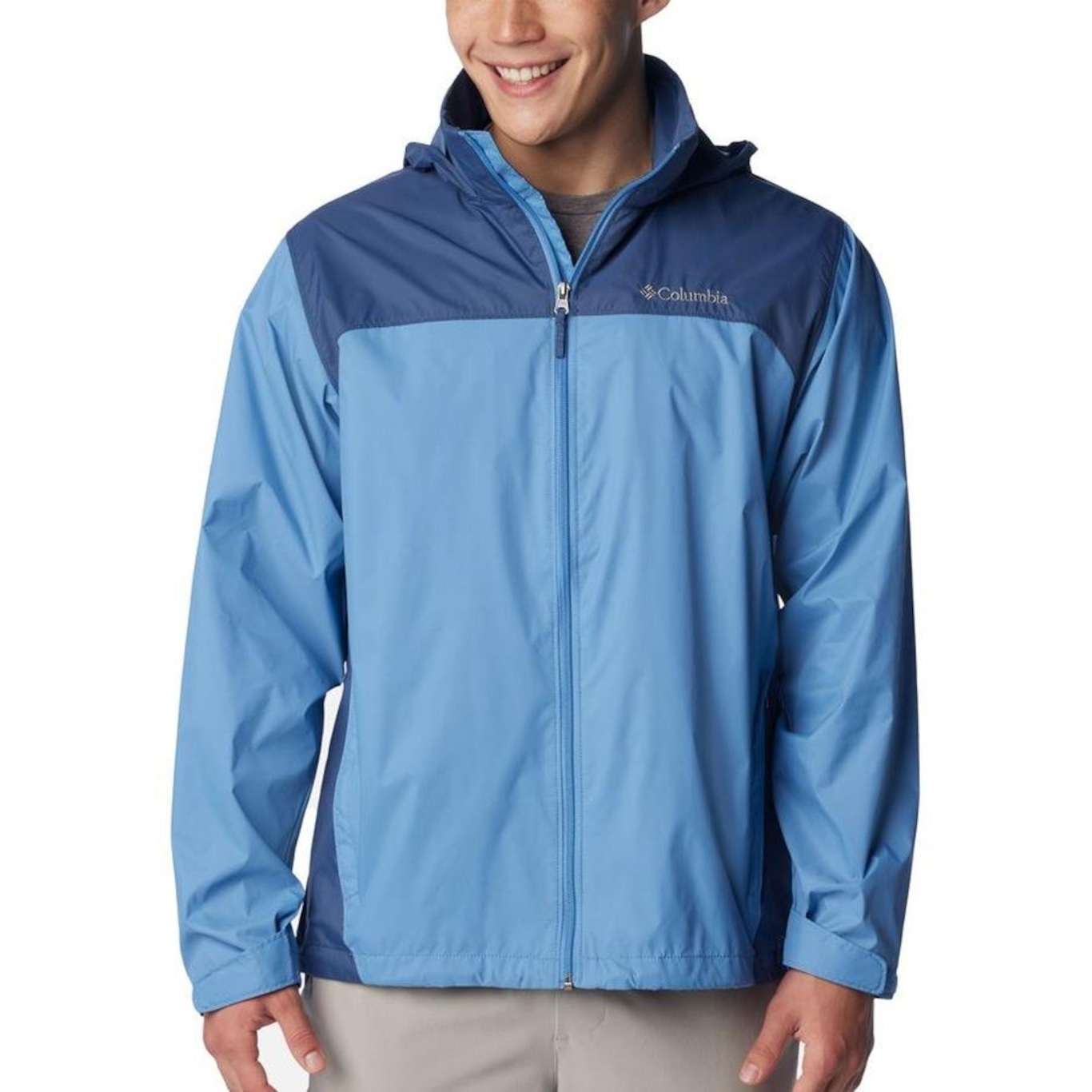 Jaqueta Columbia Glennaker Lake Rain Packable - Masculina - Foto 1