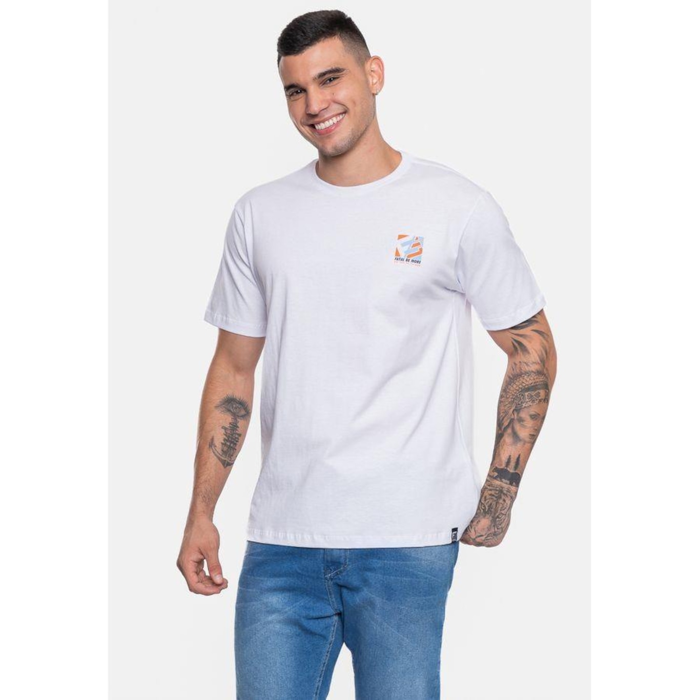 Camiseta Fatal Estampada Climber - Masculina - Foto 4