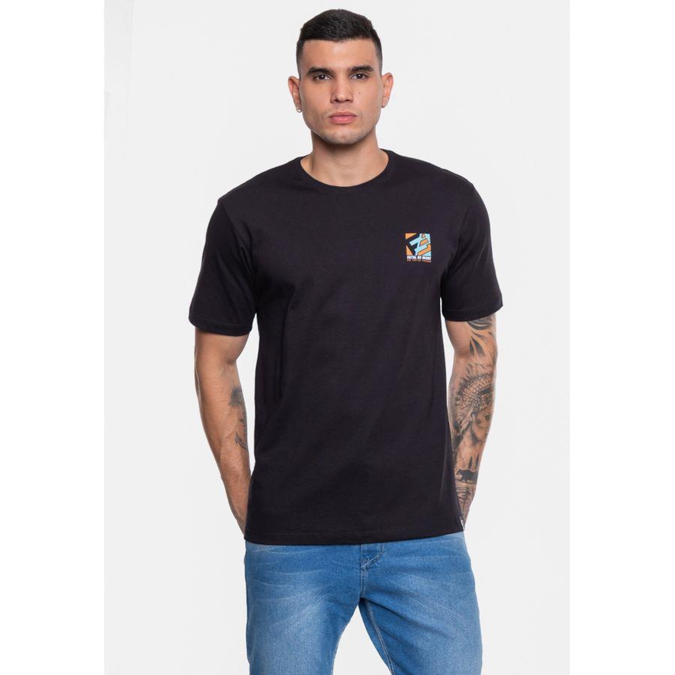 Camiseta Fatal Estampada Climber - Masculina - Foto 4