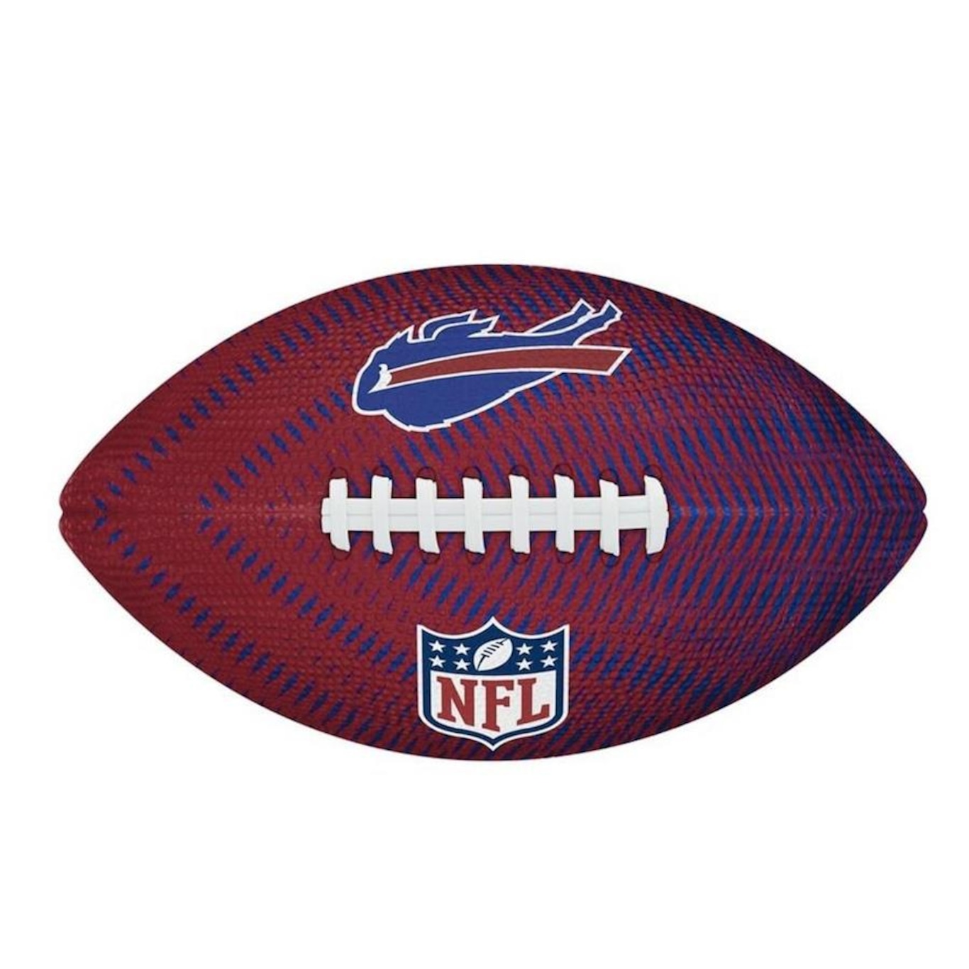 Kit Bola de Futebol Americano Wilson Nfl Buffalo Bills + Bomba de Ar - Foto 3