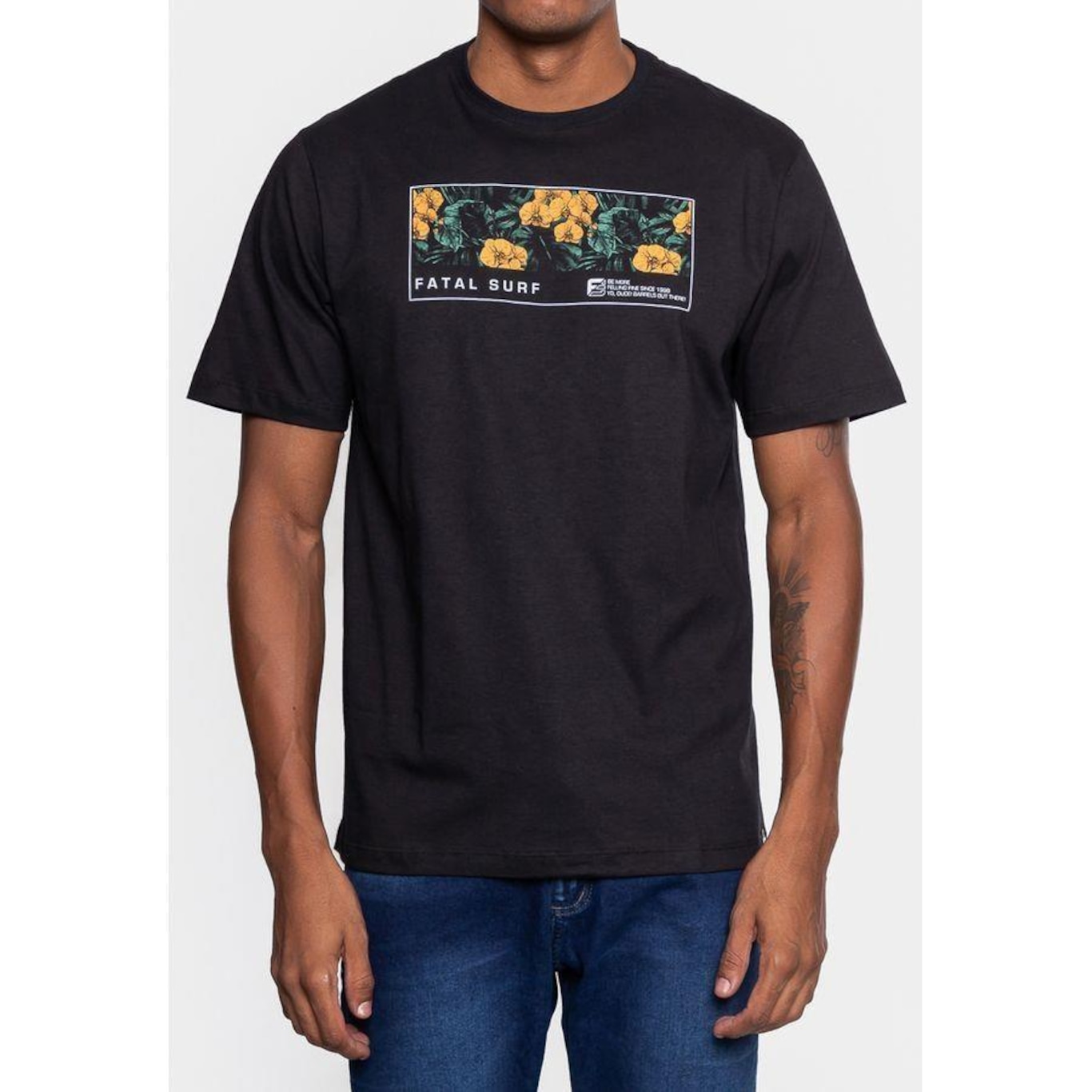 Camiseta Fatal Masculina Especial Botanical - Foto 3