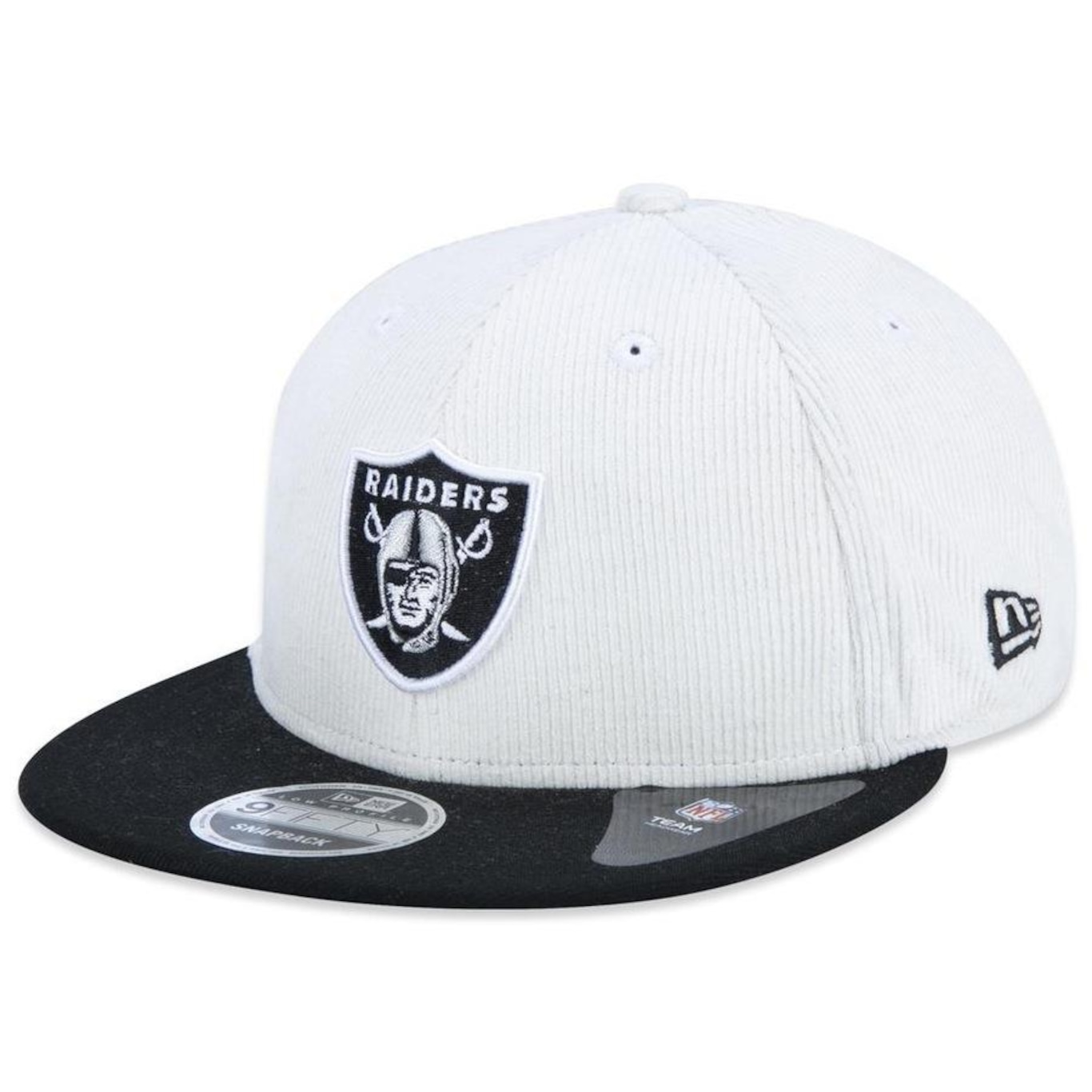 Boné New Era 9Fifty Low Profile Las Vegas Raiders Hiphop - Masculino - Foto 1