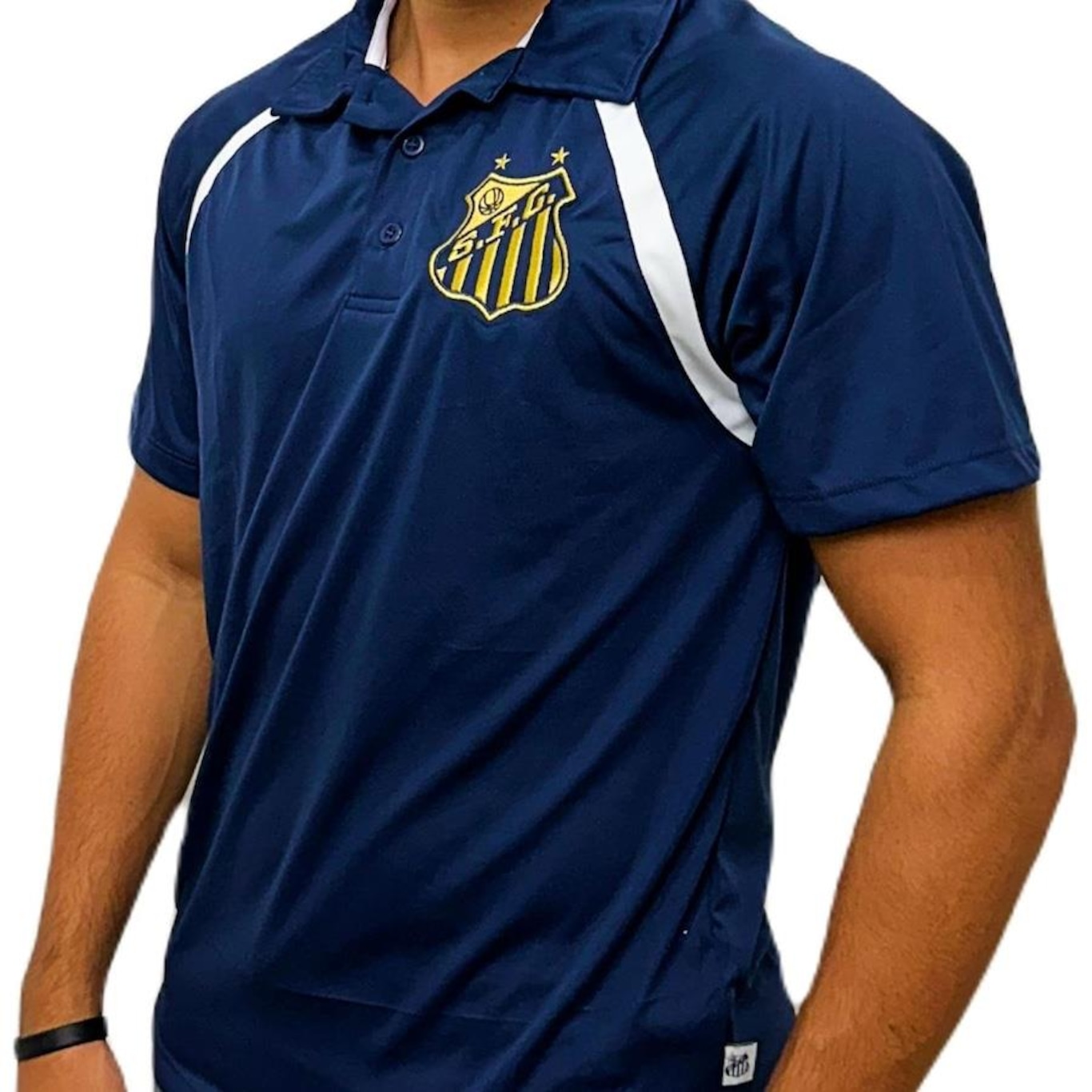 Camisa Santos Polo Surf Center - Masculino - Foto 3