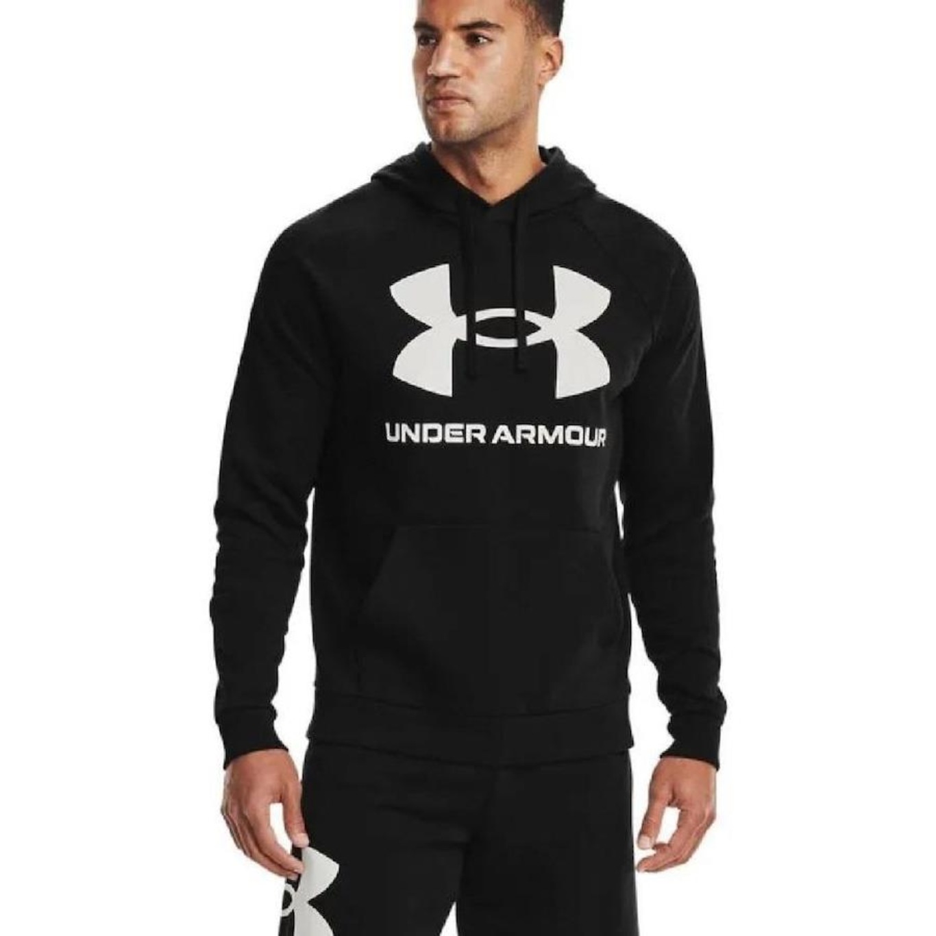 Blusão com Capuz Under Armour Rival Fleece - Masculino - Foto 1