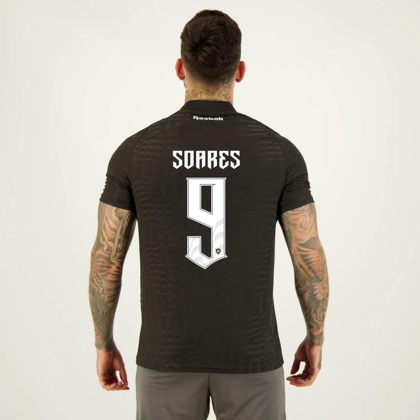 Camisa do Botafogo II Reebok 2023 9 Soares - Masculina - Foto 2