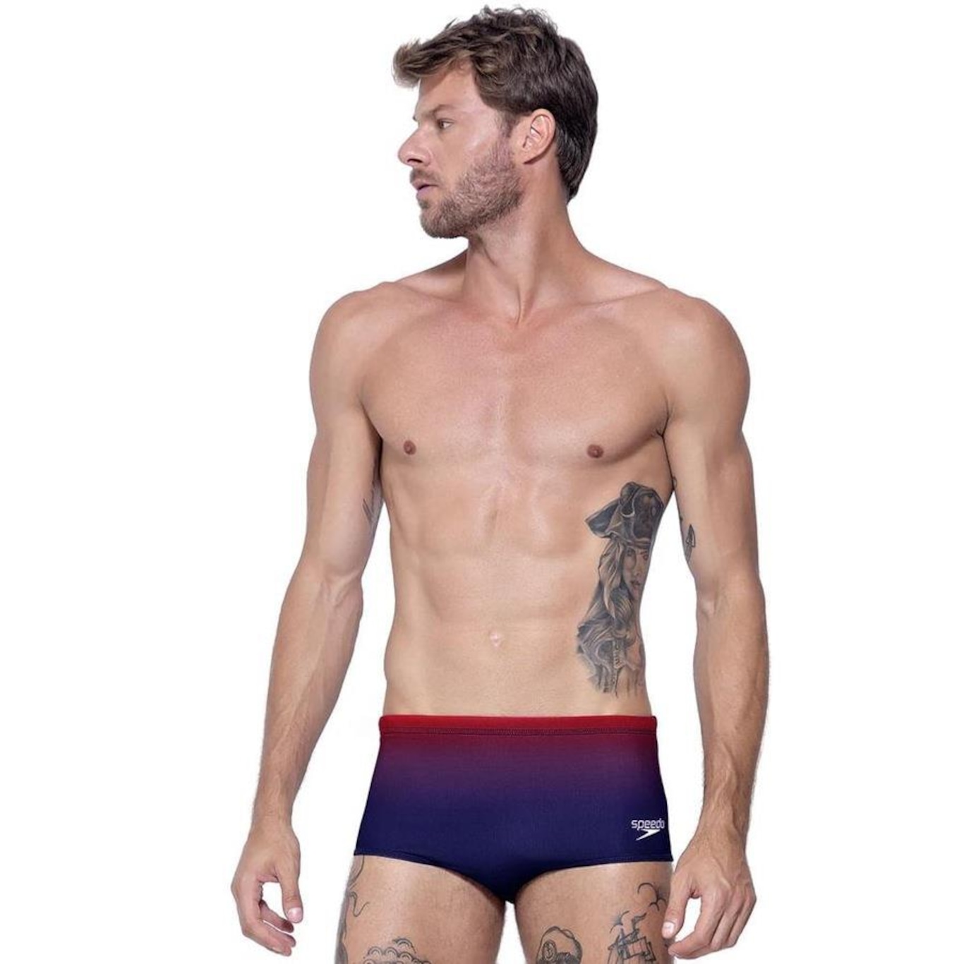 Sunga Speedo Tradicional Degradê - Masculina - Foto 3