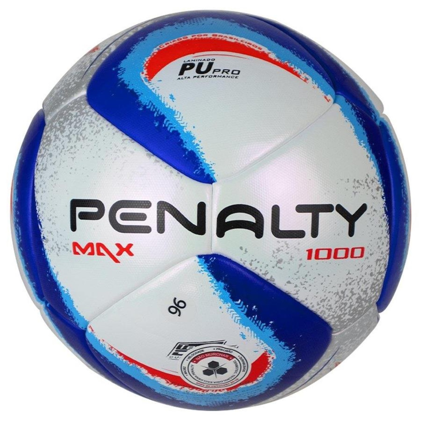 Bola de Futsal Penalty Max 1000 Xxiv - Foto 2