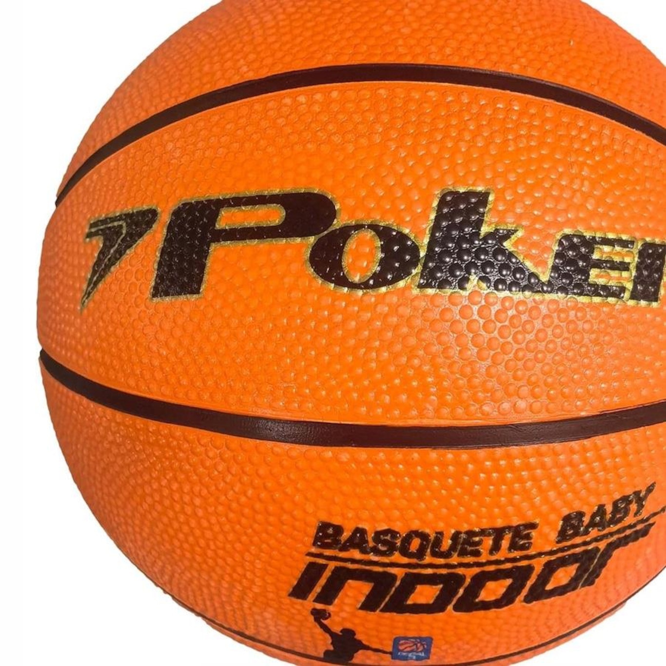 Bola de Basquete Poker Indoor Baby N.3 - Foto 3