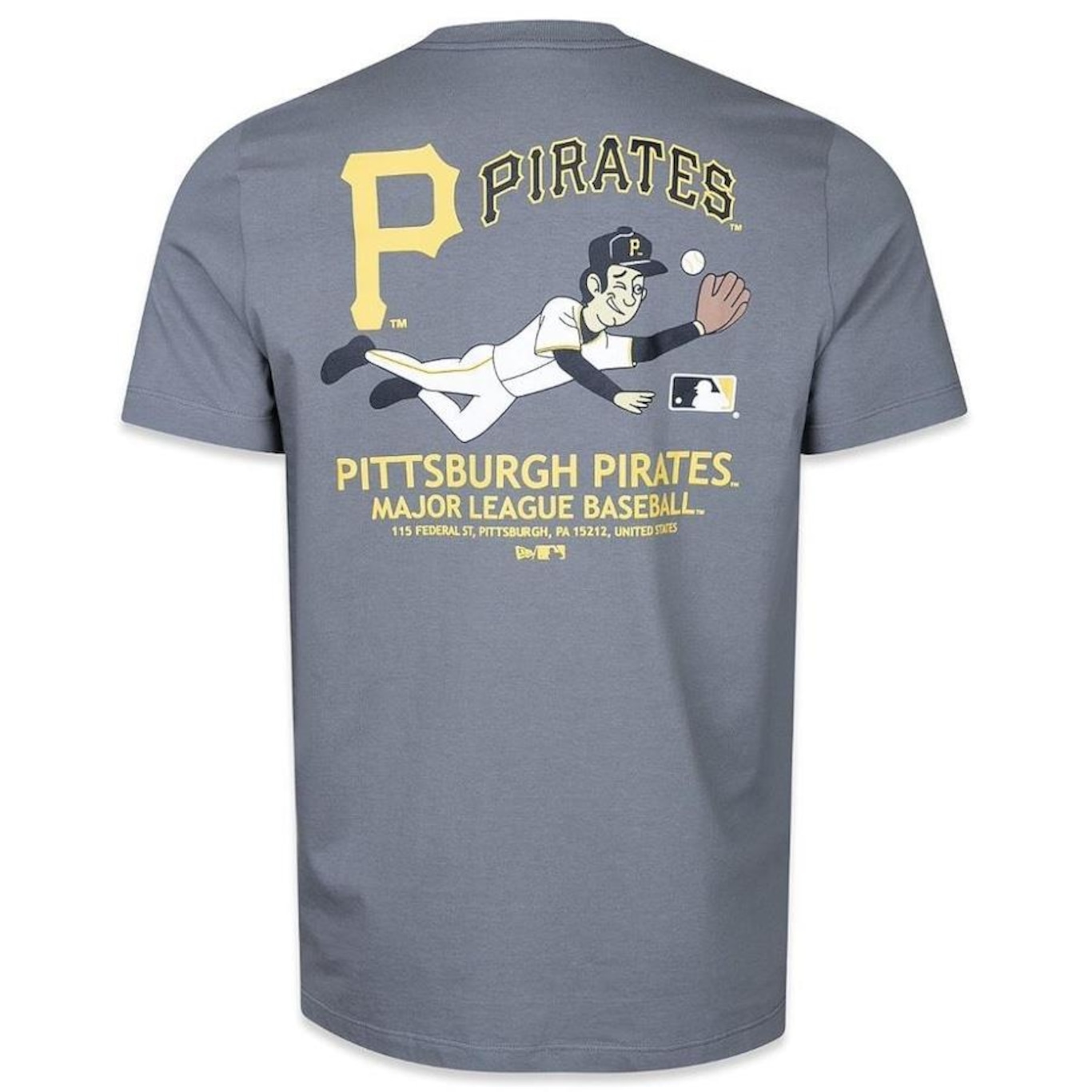 Camiseta New Era Pittsburgh Pirates mlb All Building - Masculina - Foto 2