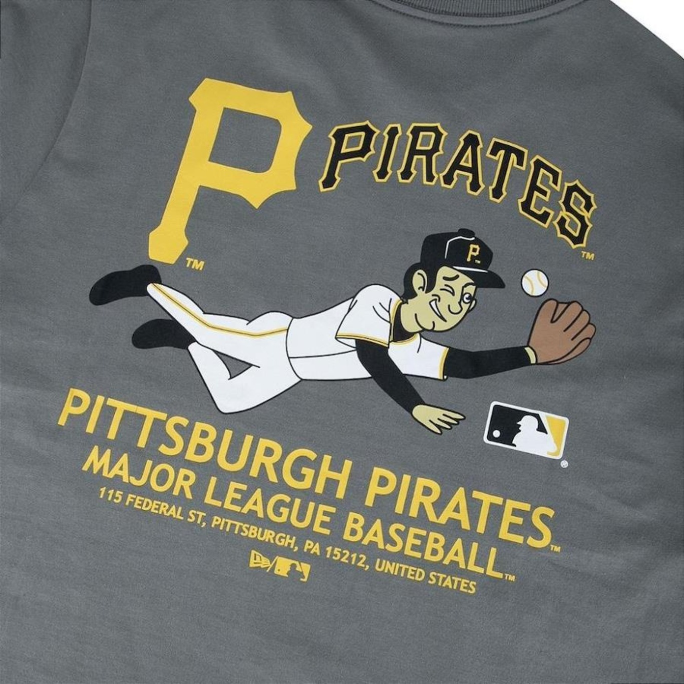 Camiseta New Era Pittsburgh Pirates mlb All Building - Masculina - Foto 4