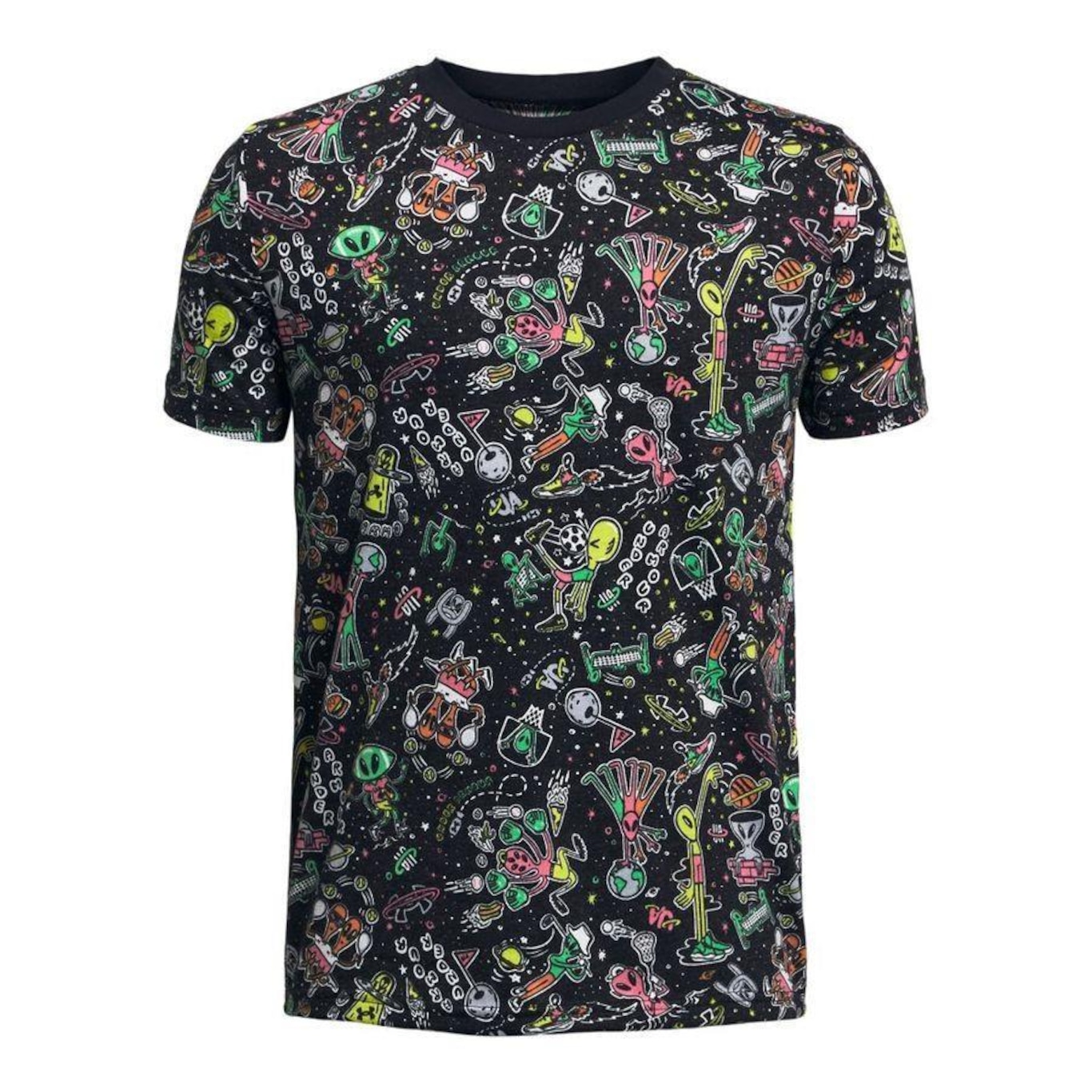 Camiseta Under Armour Alien All Sports - Infantil - Foto 1