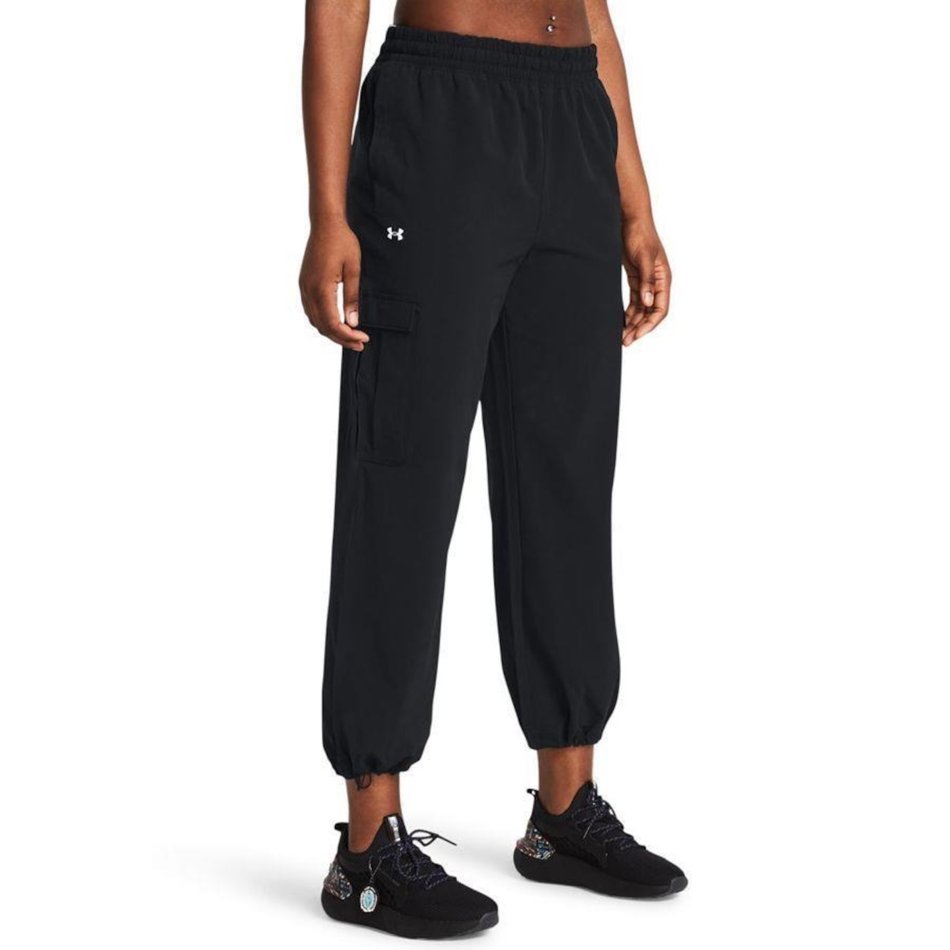 Calça Under Armour Armoursport Woven Cargo - Feminina - Foto 1