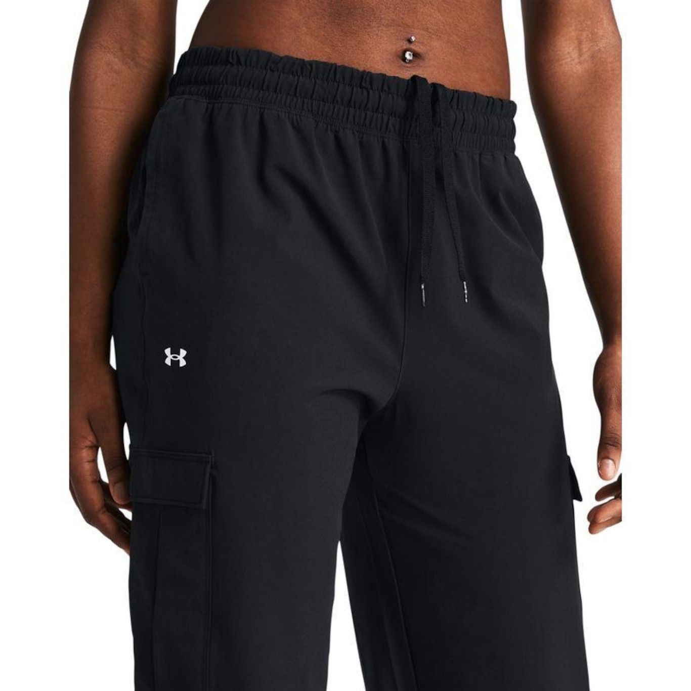 Calça Under Armour Armoursport Woven Cargo - Feminina - Foto 4