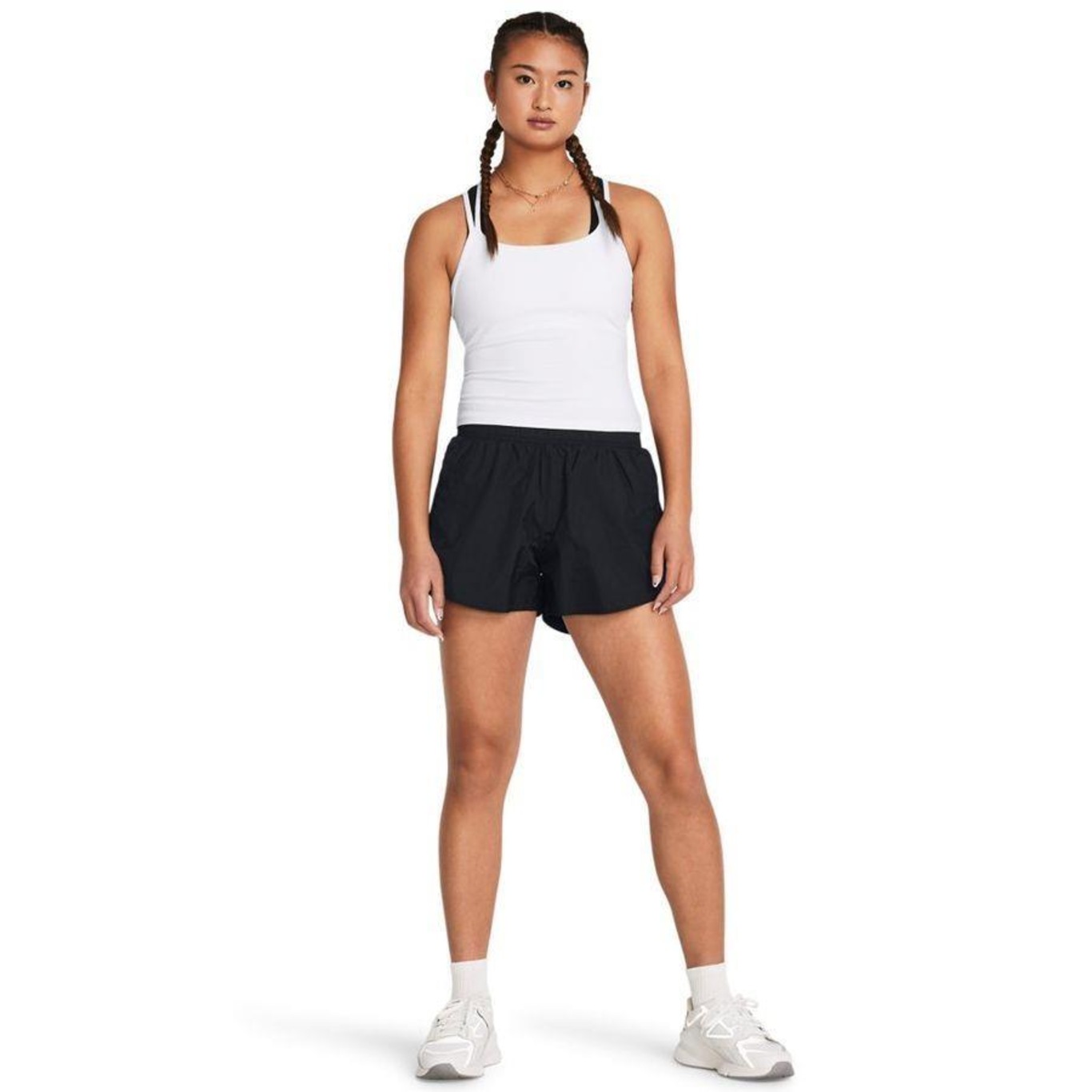 Shorts de Treino Under Armour Flex Woven - Feminino - Foto 4