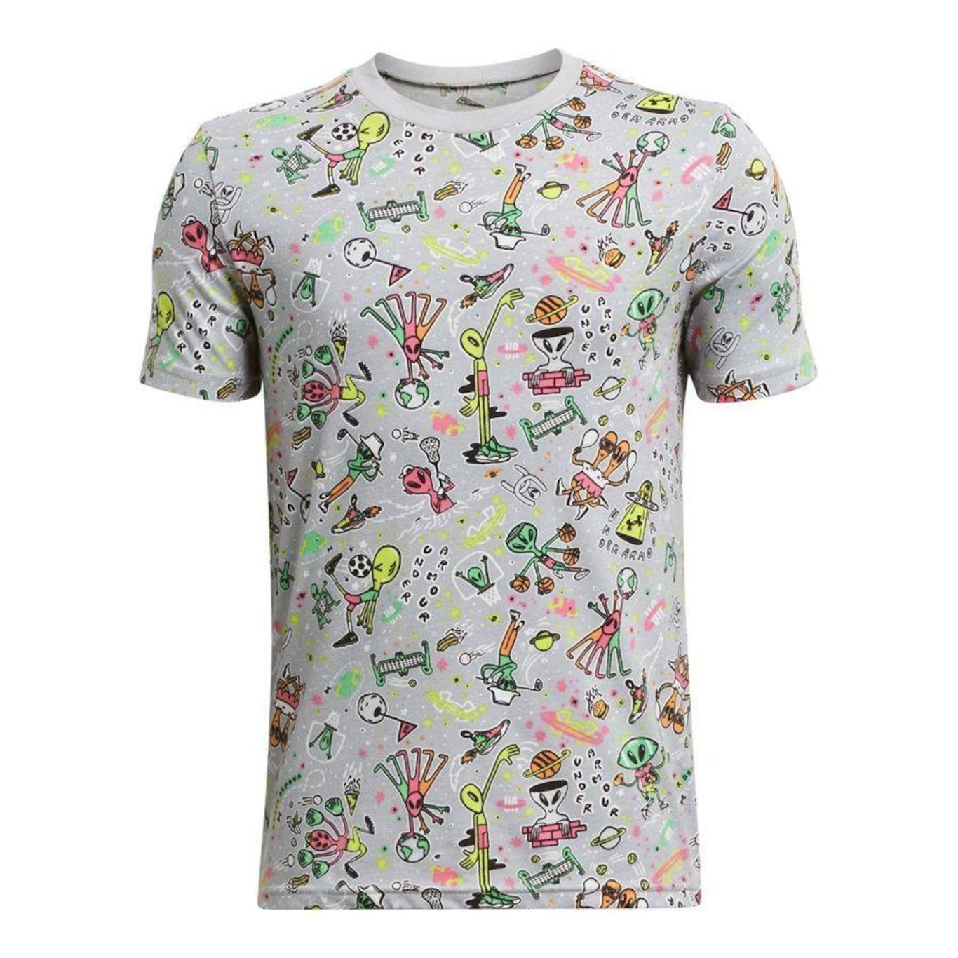 Camiseta Under Armour Alien All Sports - Infantil - Foto 1