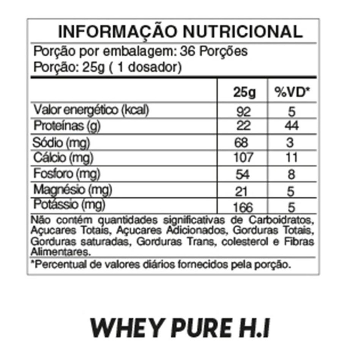 Whey Pure H.I Venum - Sem Sabor - 900g - Foto 2