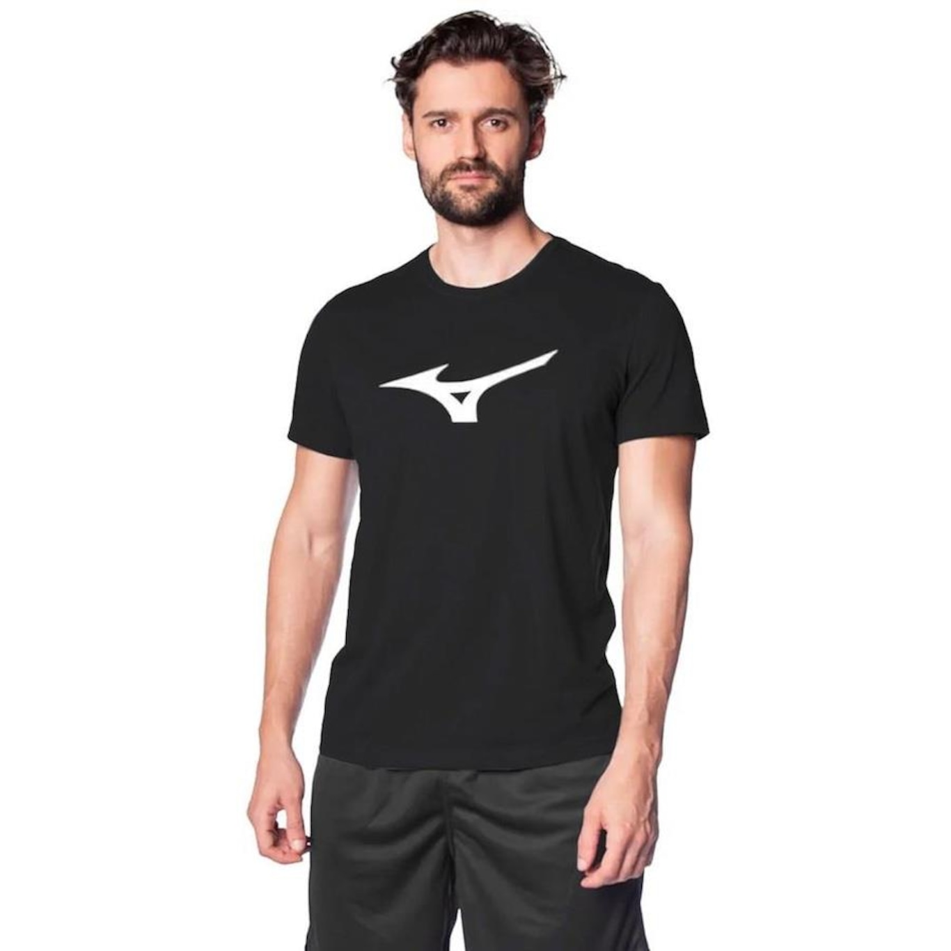 Camiseta Mizuno Basic Big Logo - Masculina - Foto 1