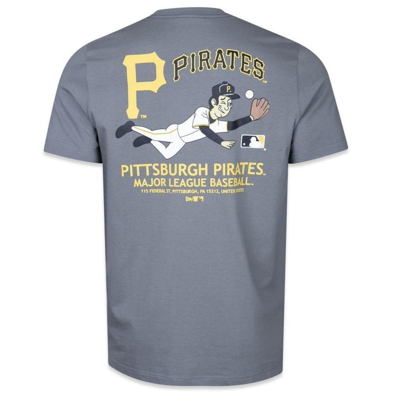 Camiseta New Era Mlb Pittsburgh Pirates All Building - Masculina - Foto 2