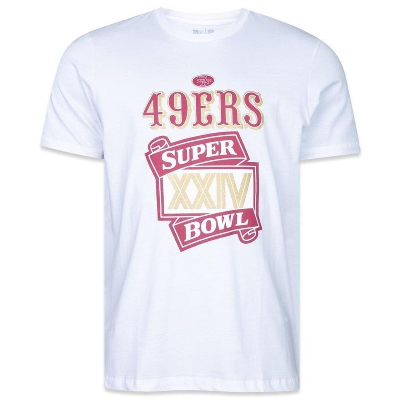 Camiseta New Era Regular San Francisco 49Ers Core Nfl - Masculina - Foto 1