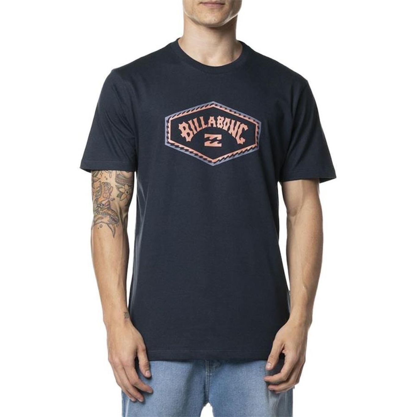 Camiseta Billabong Exit Arch - Masculina - Foto 1