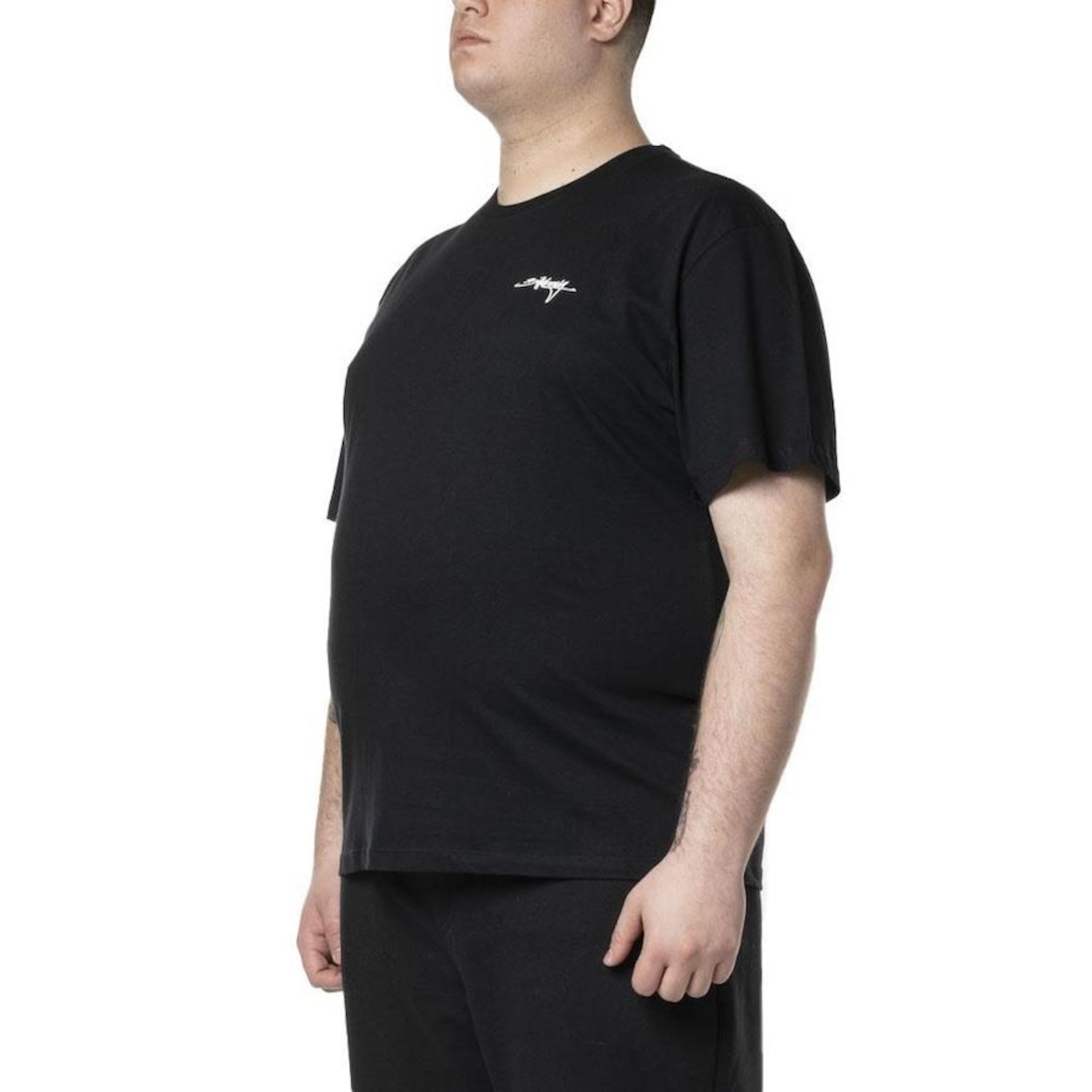 Camiseta Billabong Signature Plus Size - Masculina - Foto 3