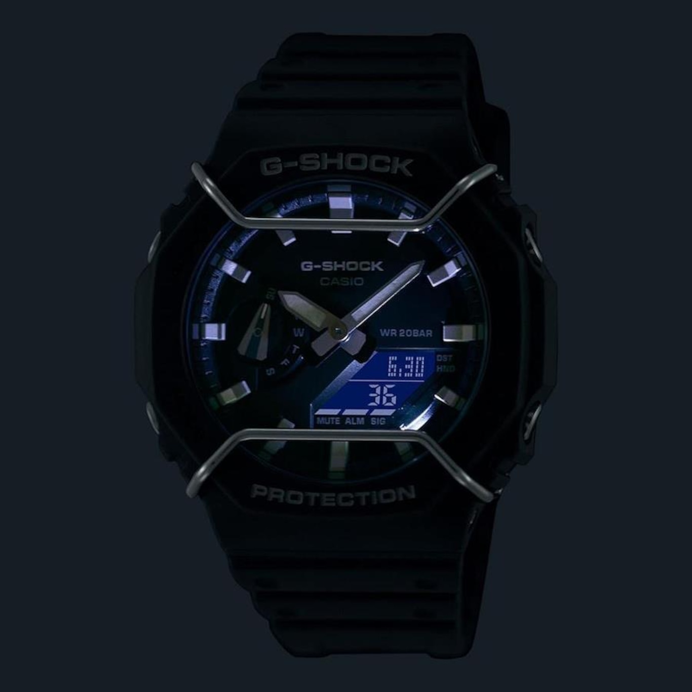 Relógio Casio G-Shock Ga-2100Pts-8Adr - Unissex - Foto 4