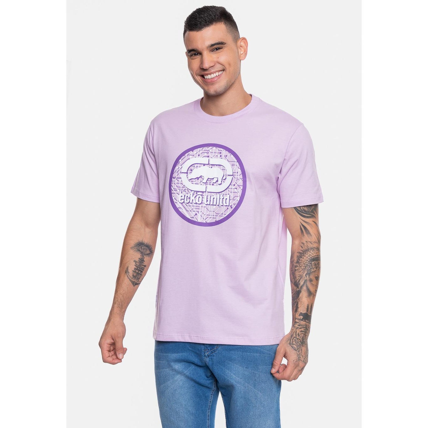 Camiseta Ecko Circuits - Masculina - Foto 4