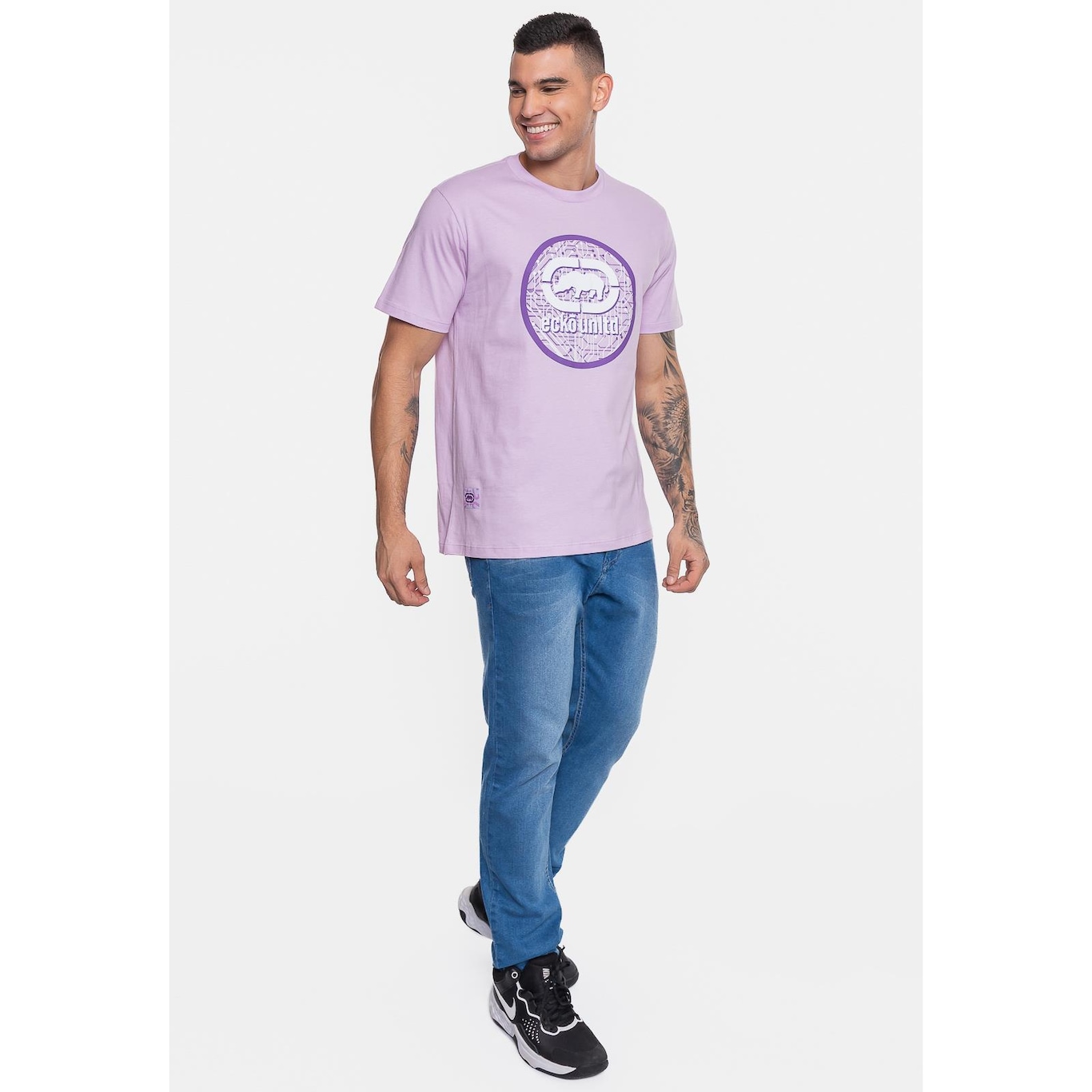 Camiseta Ecko Circuits - Masculina - Foto 5