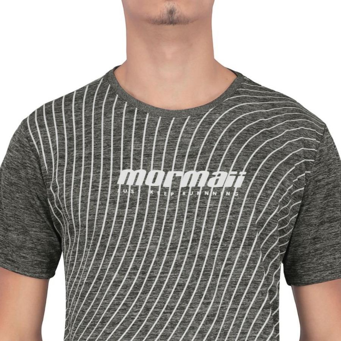 Camiseta Mormaii Dry Rajada Just Keep Running Army - Masculina - Foto 2