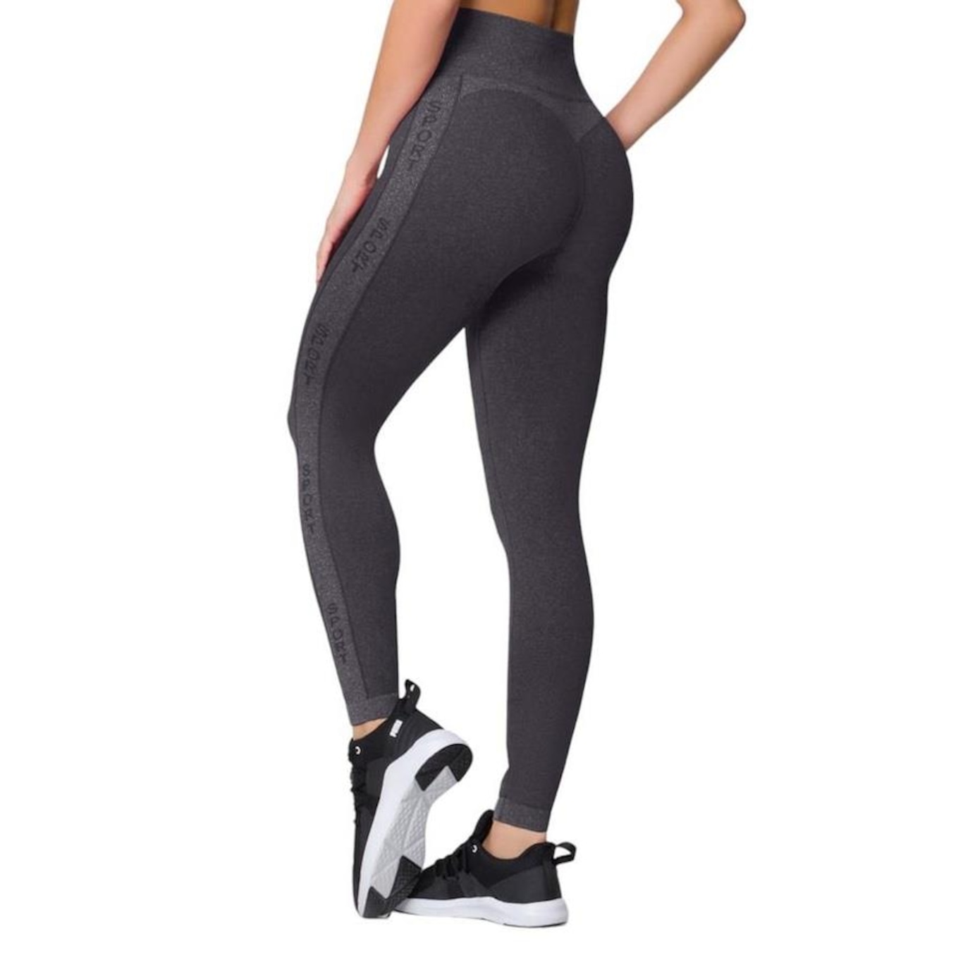 Calça Legging Selene sem Costura Sport - Feminina - Foto 2