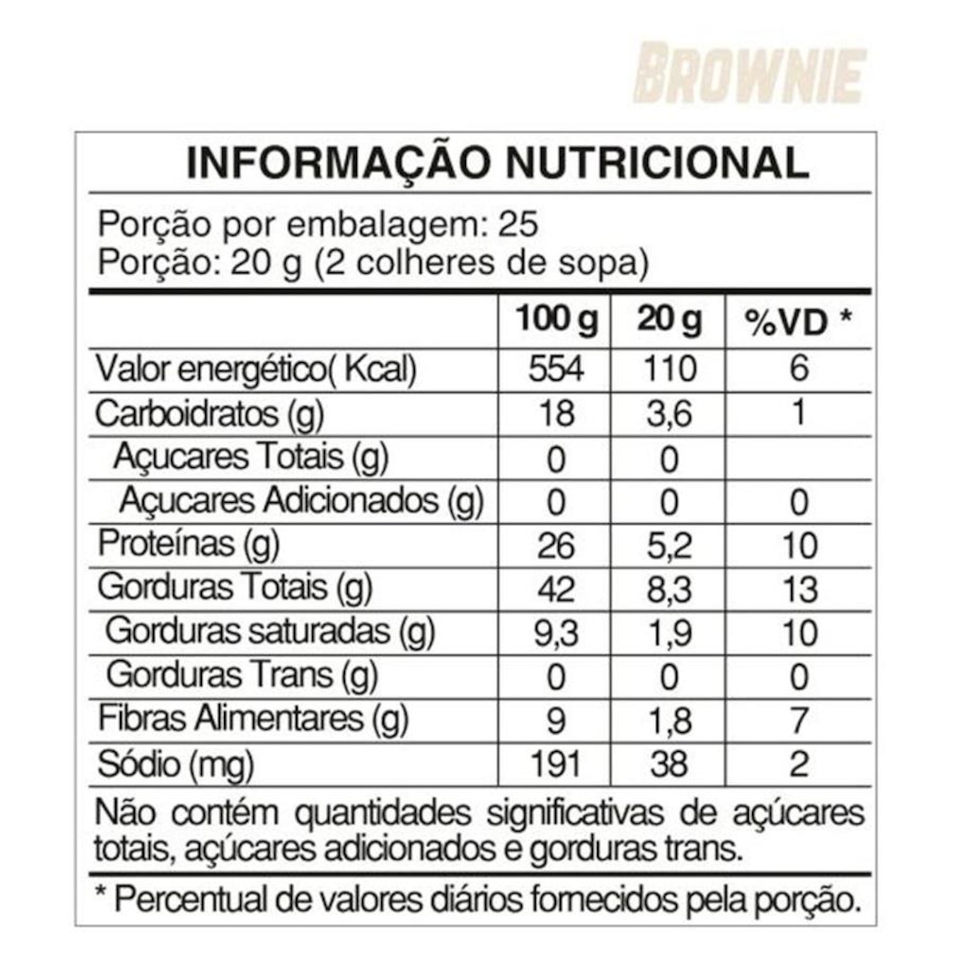 Pasta de Amendoim Venum Brownie - 500g - Foto 2