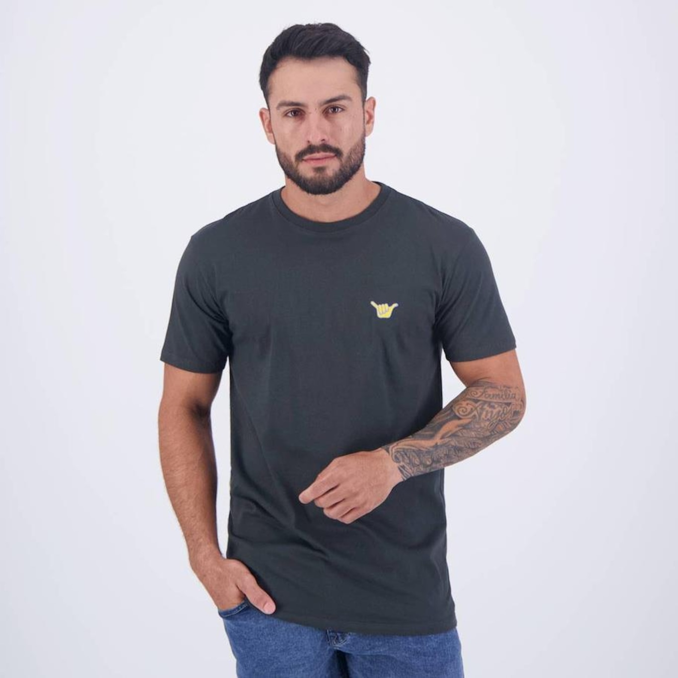 Camiseta Hang Loose Onshore - Masculina - Foto 1