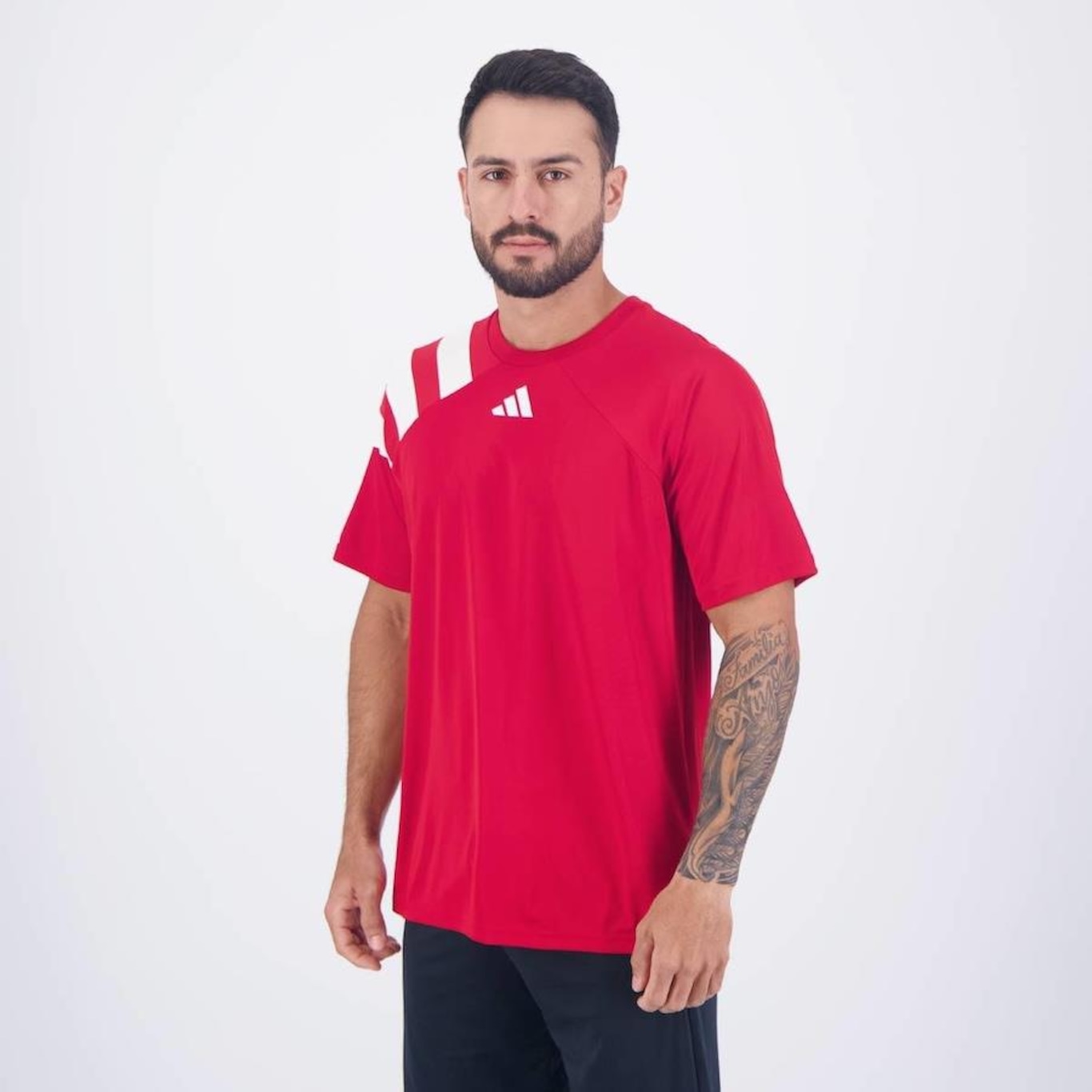 Camisa adidas Fortore 23 - Masculina - Foto 3