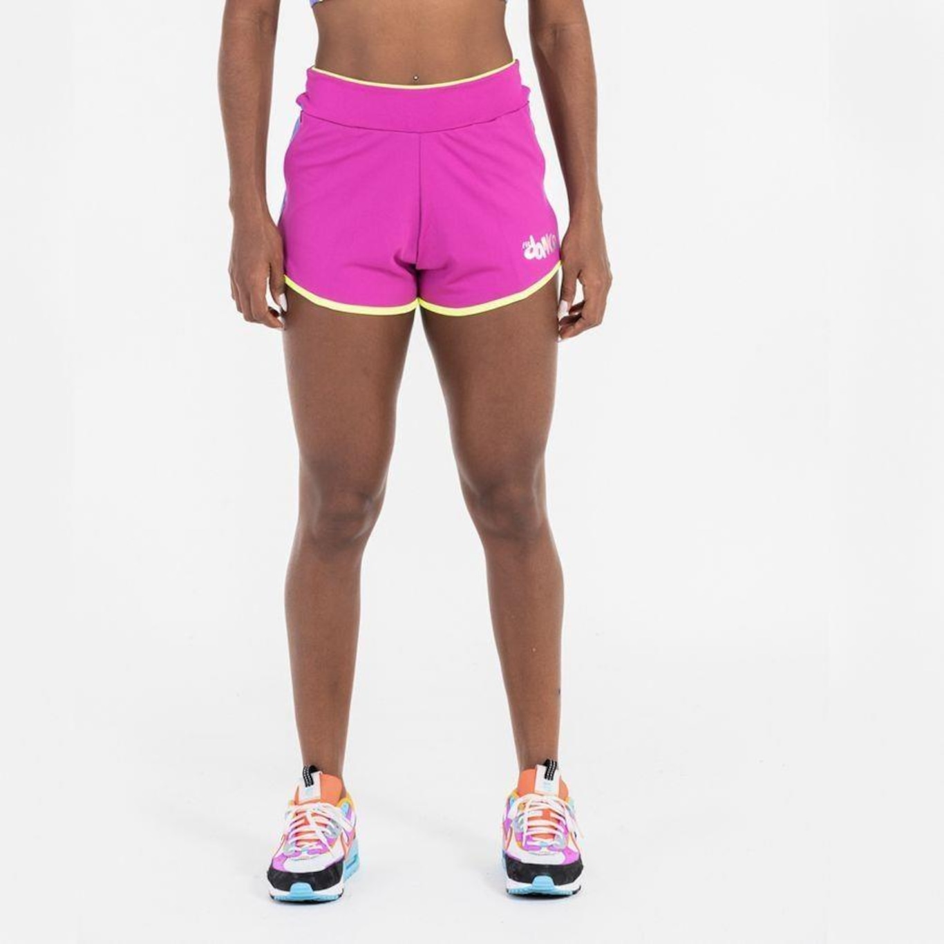 Shorts FitDance Tricolor - Feminino - Foto 2