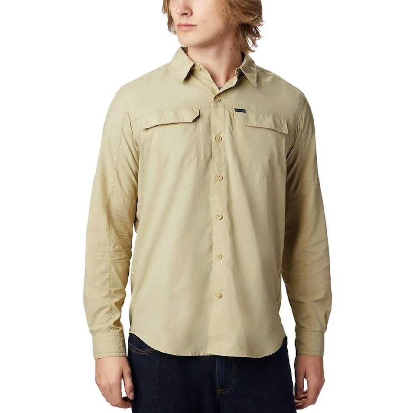 Camisa Columbia Manga Longa Silver Ridge Ii - Masculina - Foto 1