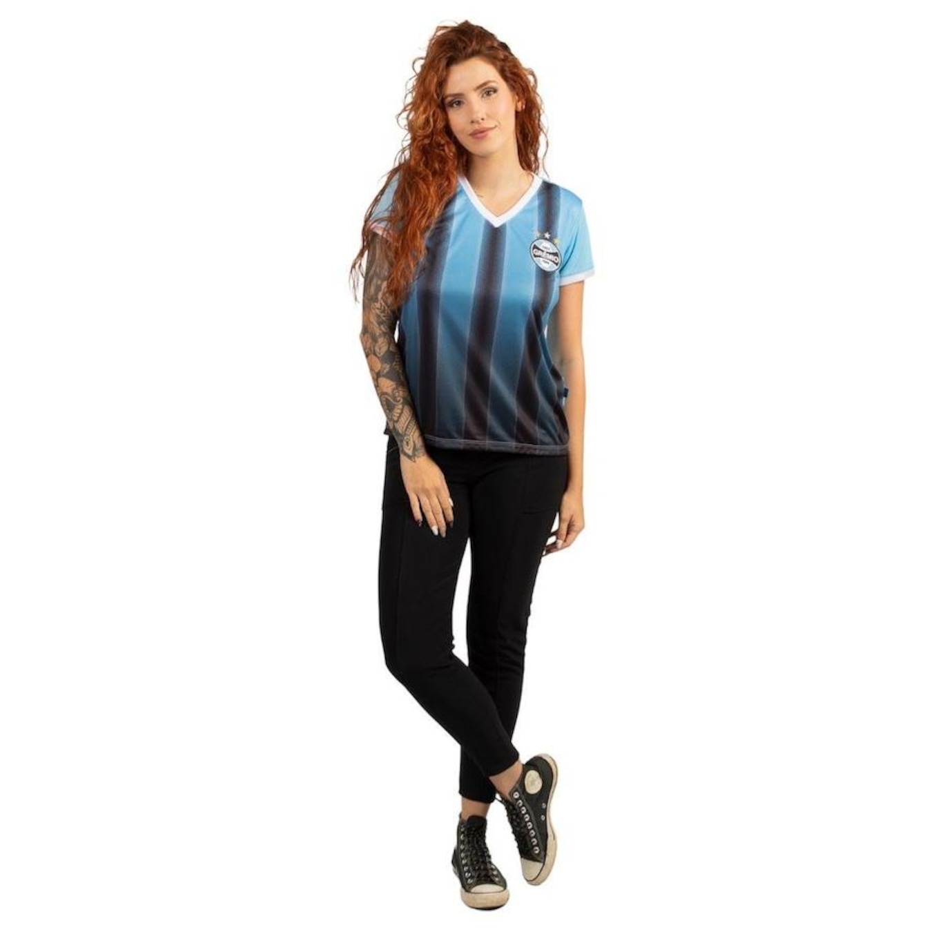 Camiseta do Gremio Surf Center Baby Look Oficial Esportiva - Feminina - Foto 5