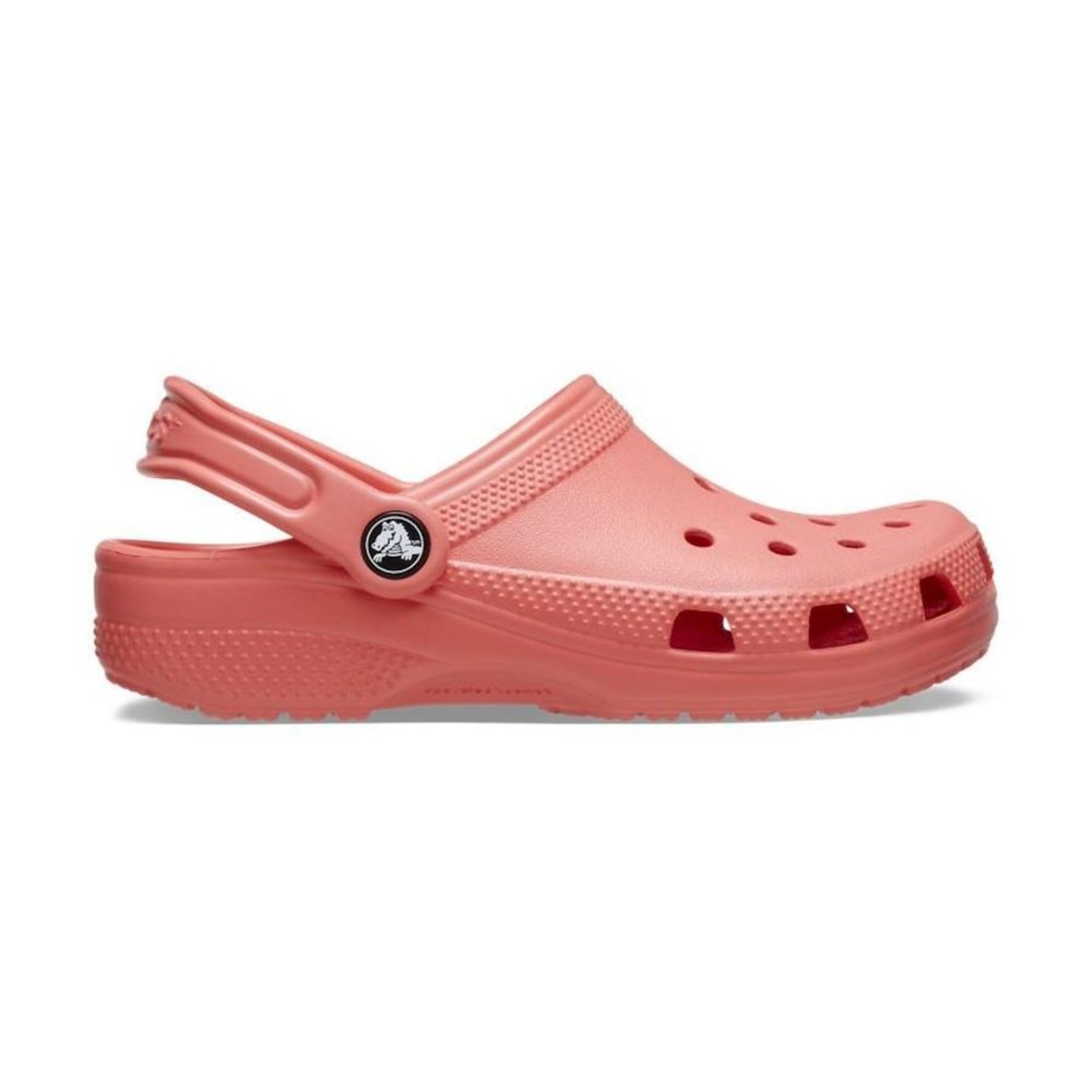 Sandália Crocs Classic Clog Kids  Neon Watermelon - Infantil - Foto 1