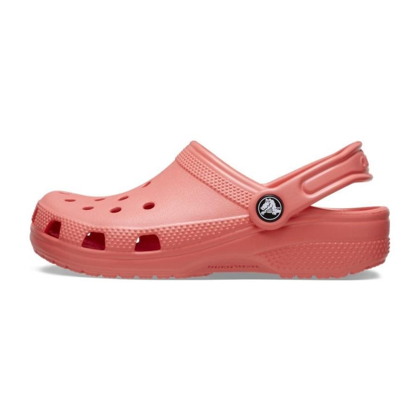 Sandália Crocs Classic Clog Kids  Neon Watermelon - Infantil - Foto 2