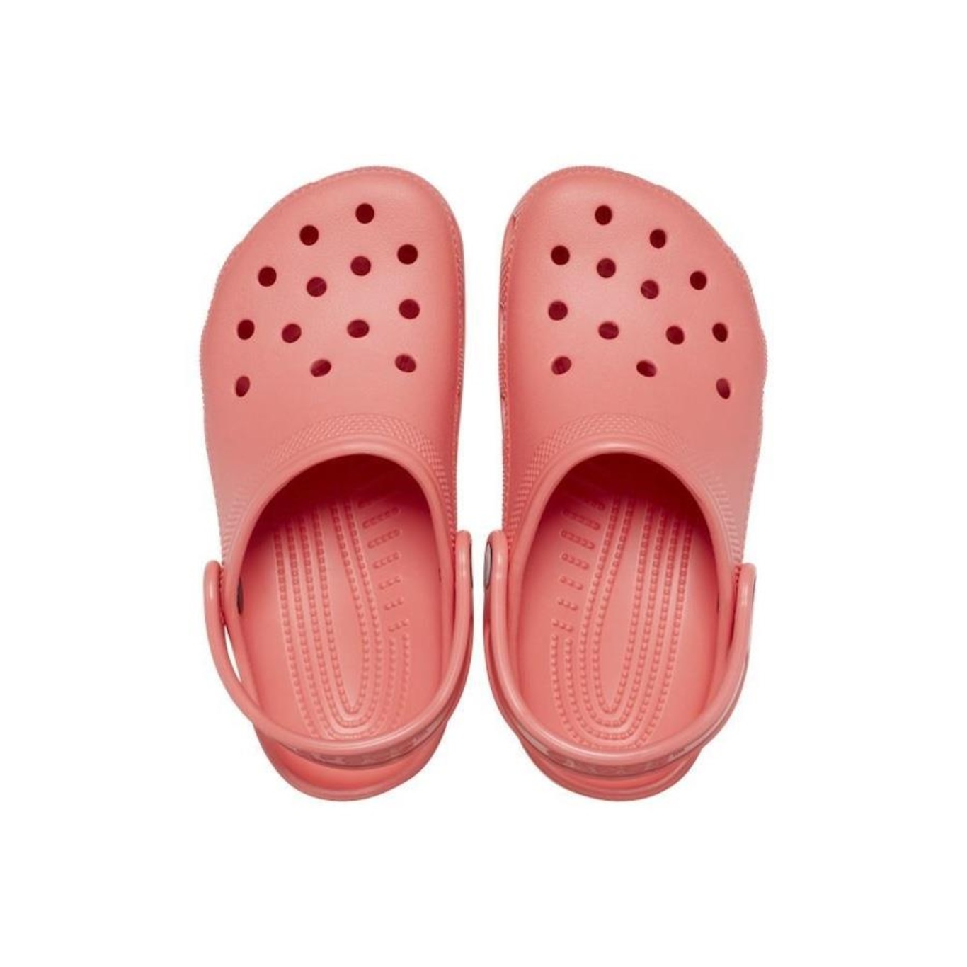 Sandália Crocs Classic Clog Kids  Neon Watermelon - Infantil - Foto 4