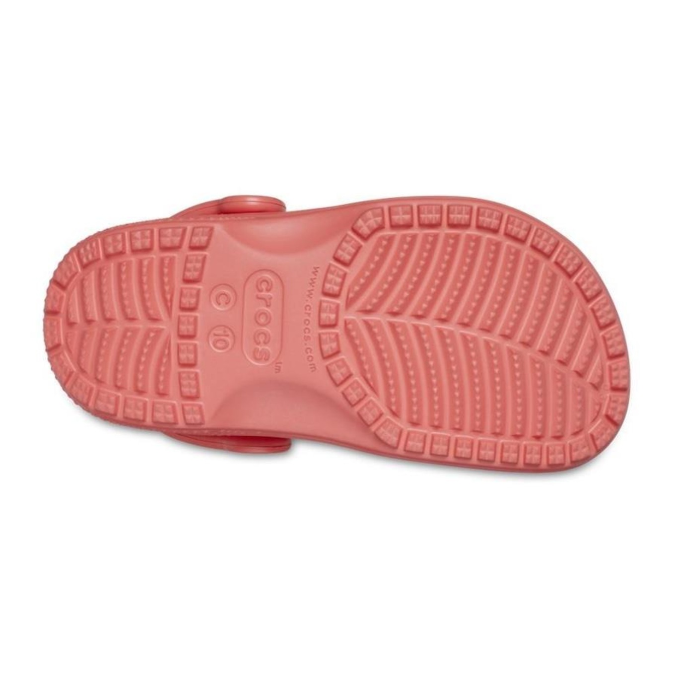 Sandália Crocs Classic Clog Kids  Neon Watermelon - Infantil - Foto 5