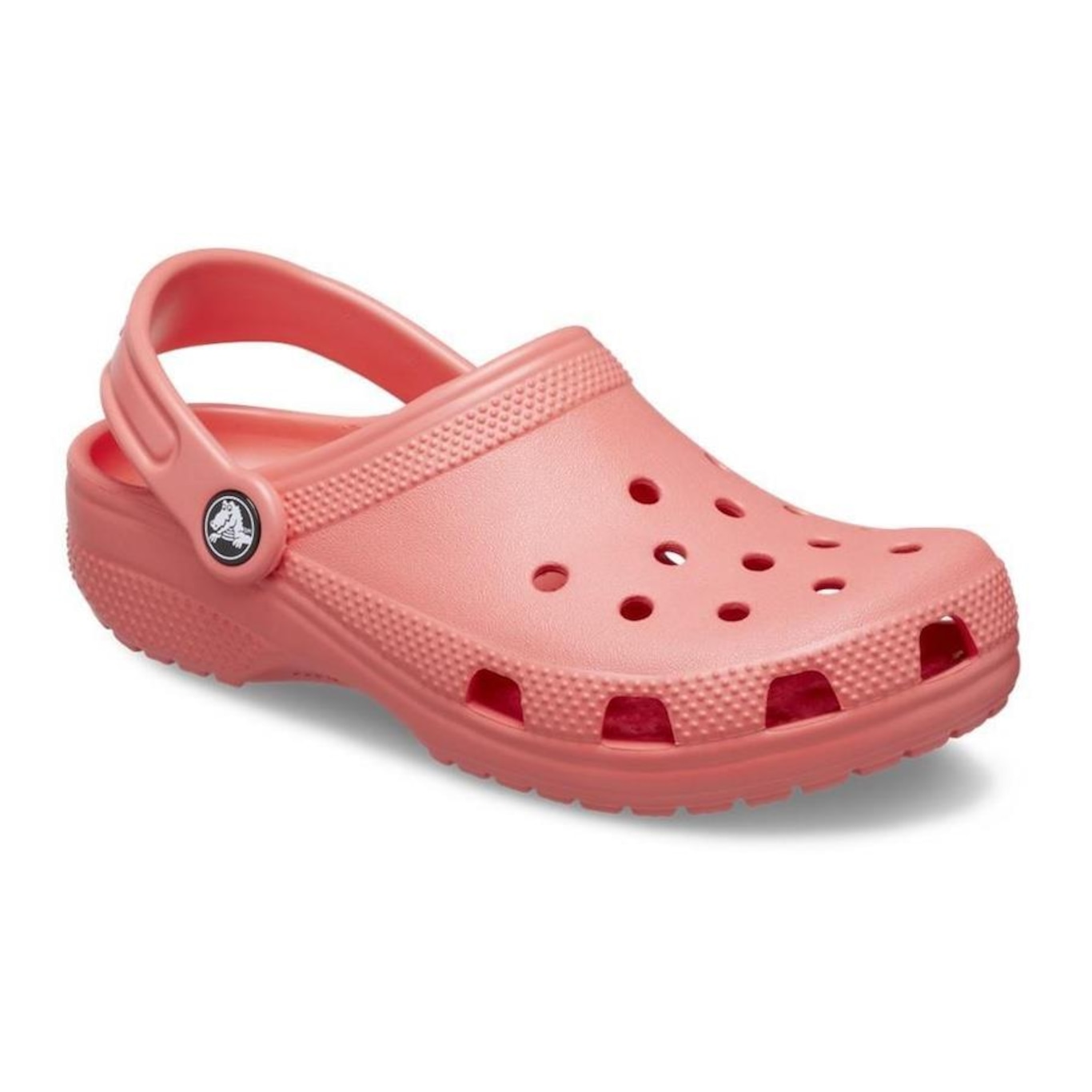 Sandália Crocs Classic Clog Kids  Neon Watermelon - Infantil - Foto 6