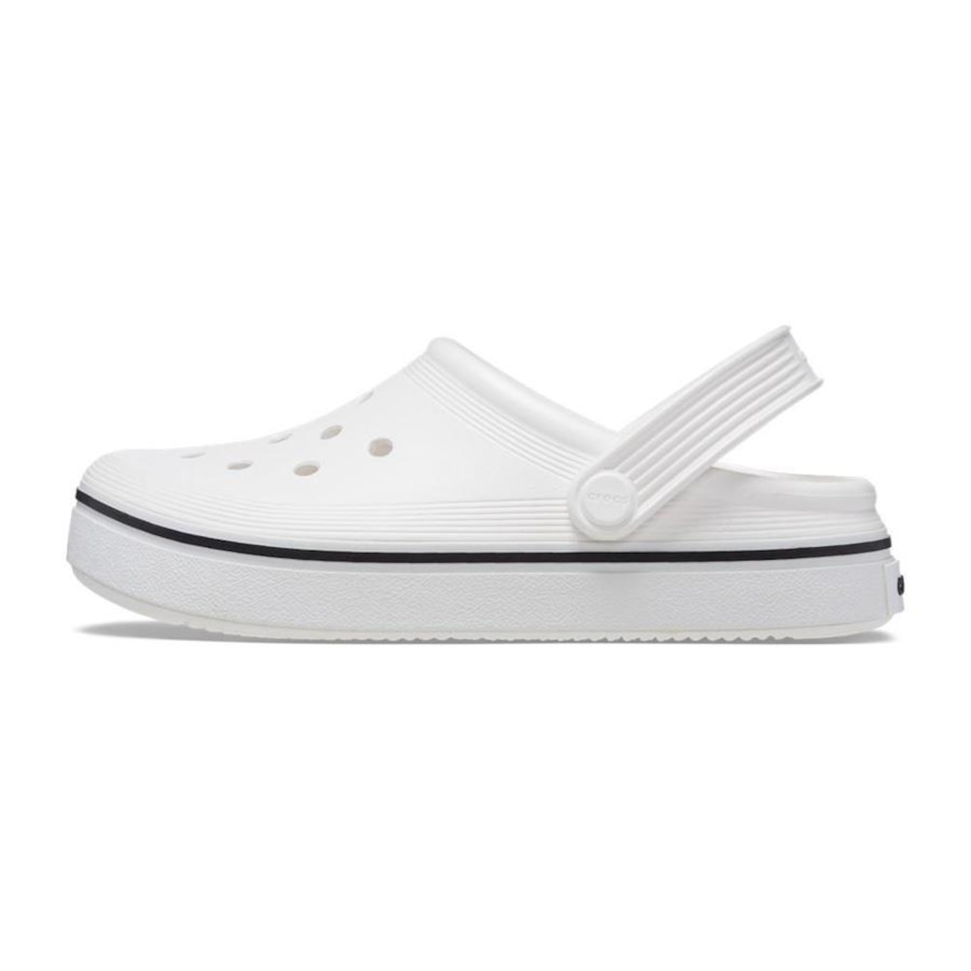 Sandália Crocs Crocband Off Court Clog Toddler - Infantil - Foto 3