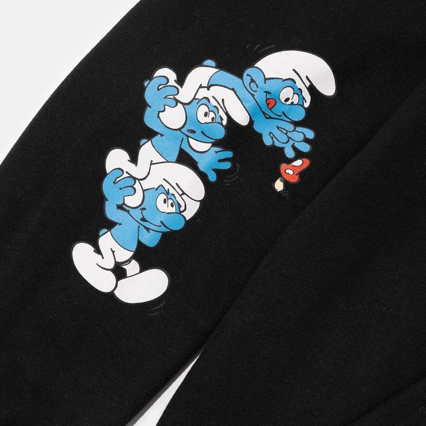 Blusão de Moletom Lost Canguru Angry Smurf - Masculino - Foto 3