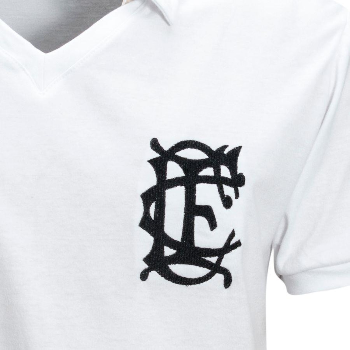 Camiseta Corinthians Inglês 1910 Liga Retro - Masculina - Foto 4