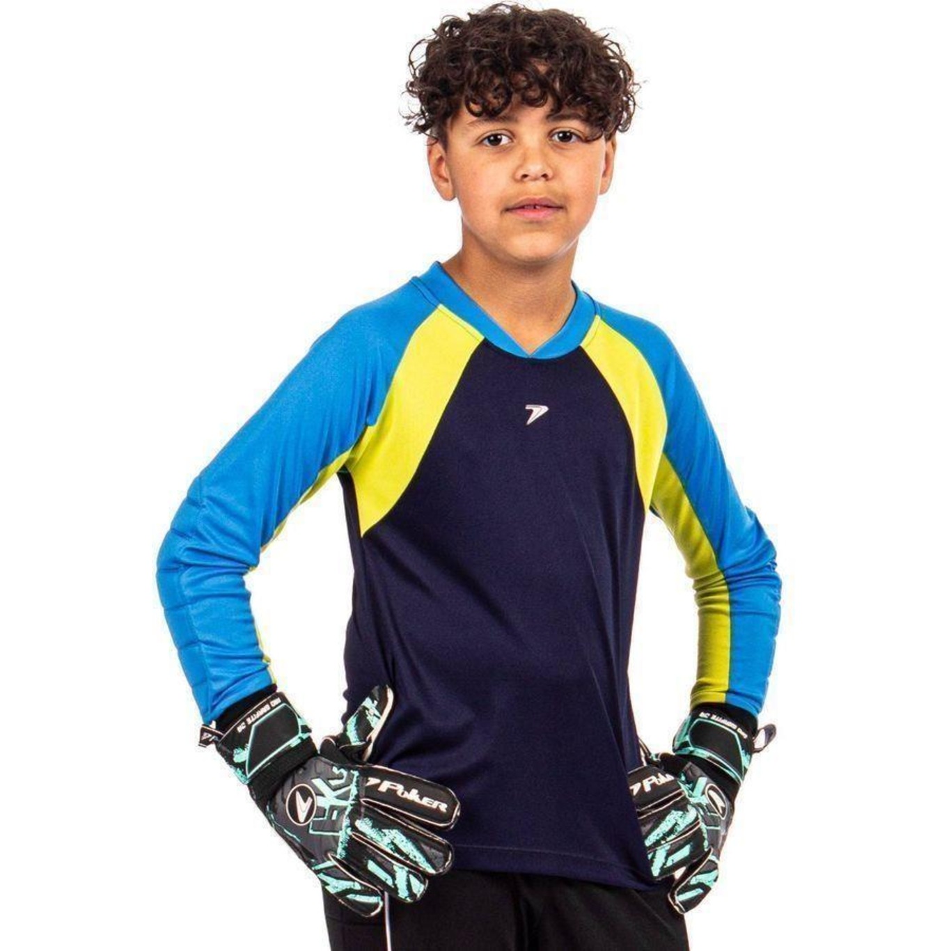 Camisa de Goleiro Poker Cosmica - Infantil - Foto 2